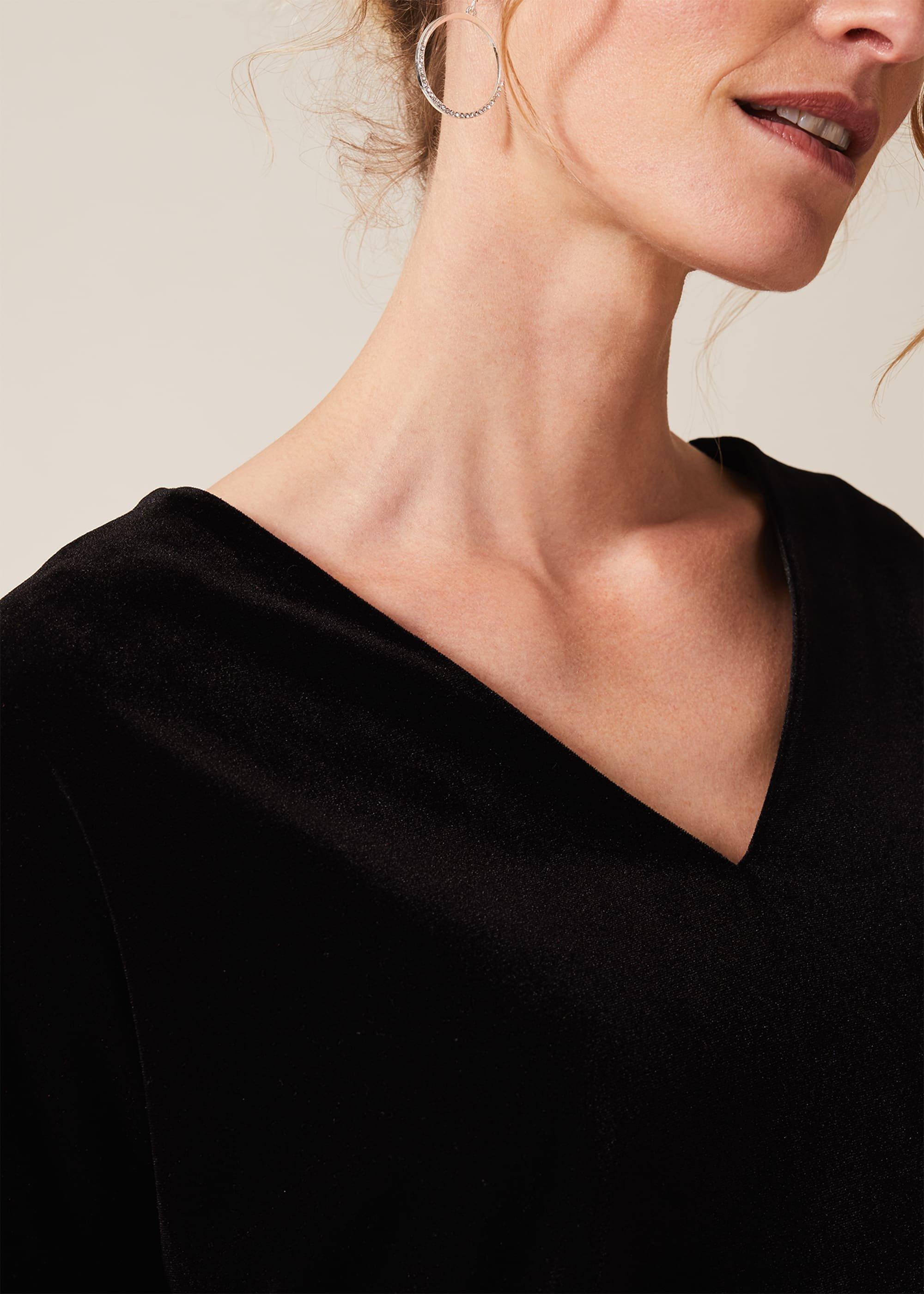 Qvc Velvet V Neck Catrina