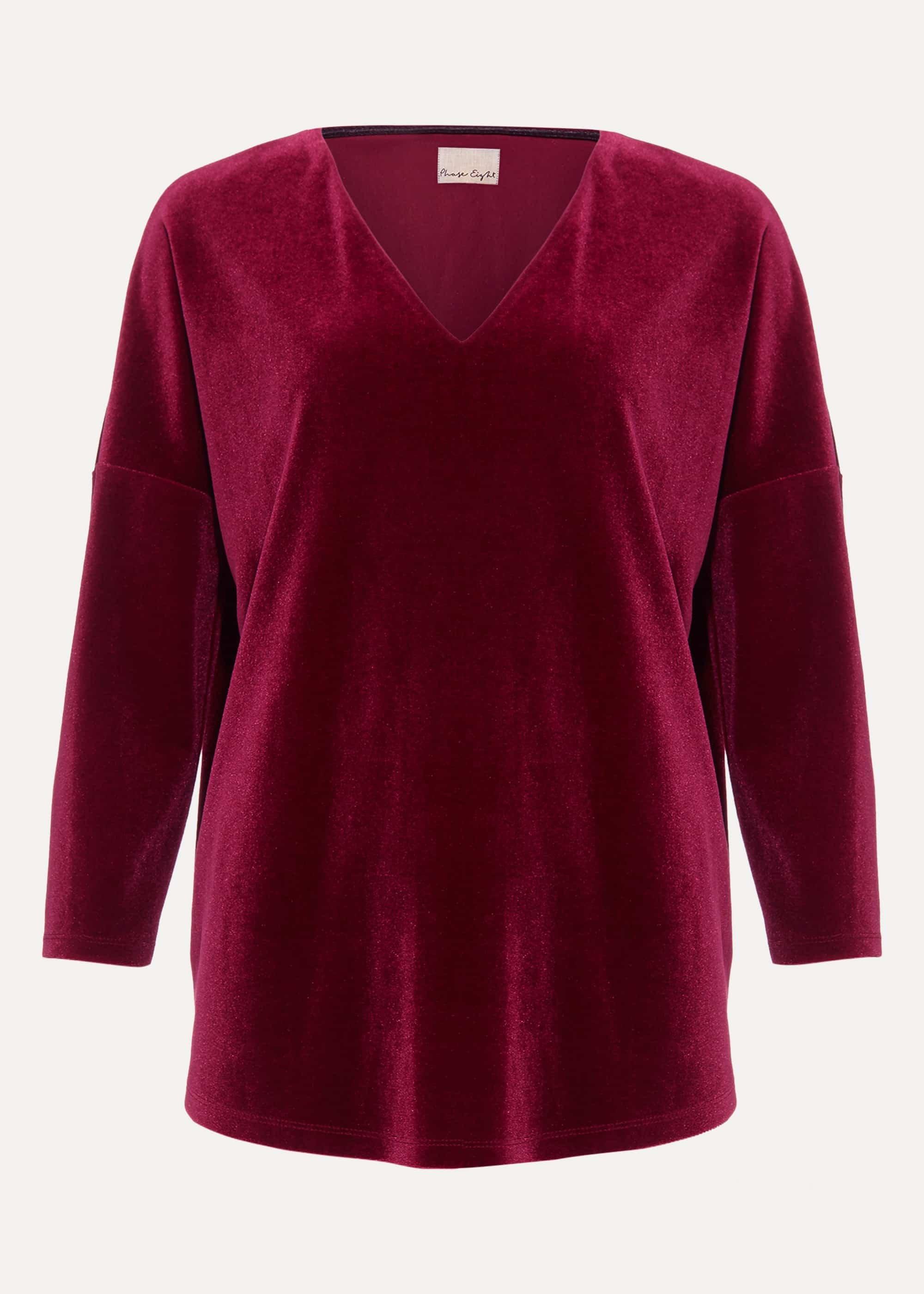 Qvc Velvet V Neck Catrina