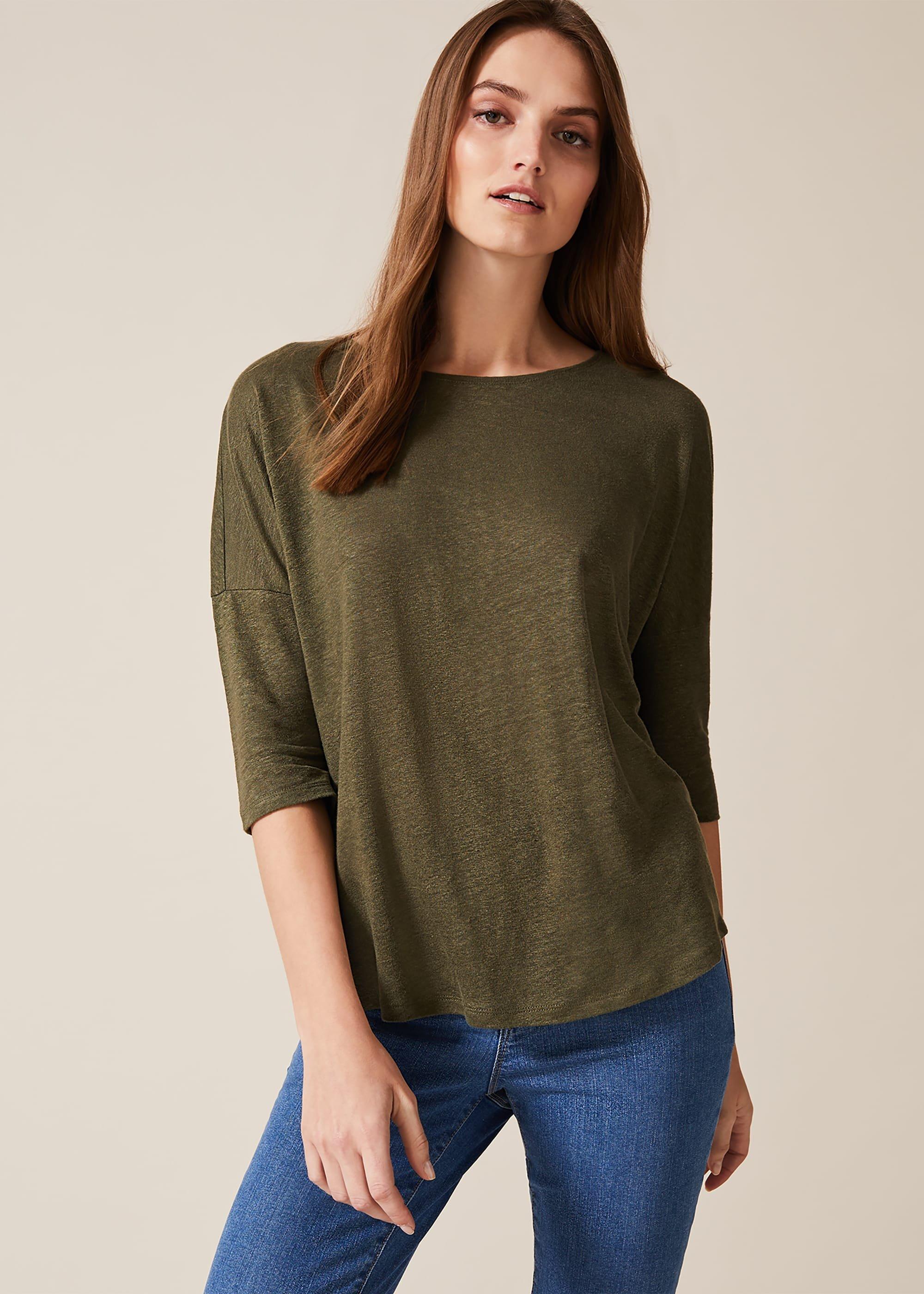 Catrina Linen Top