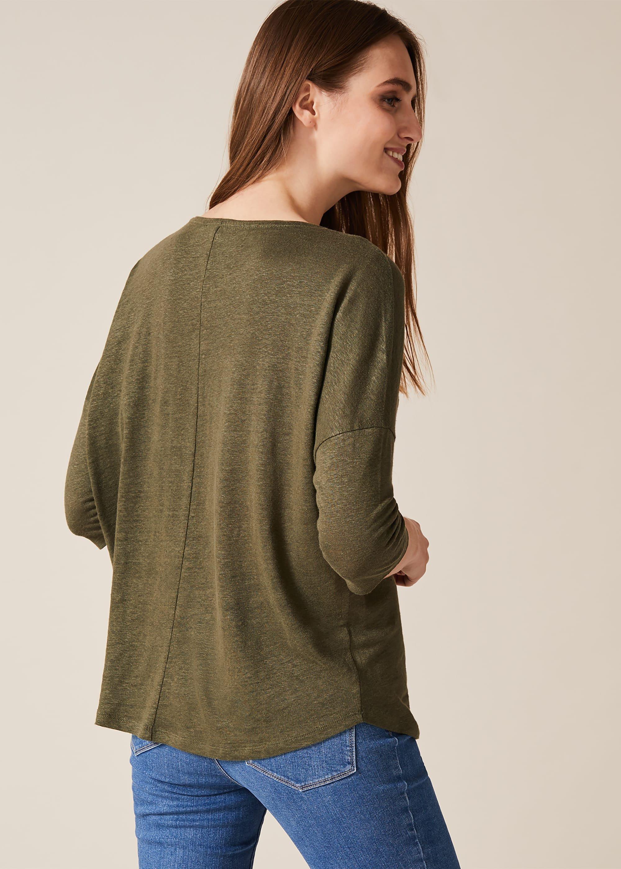 Catrina Linen Top