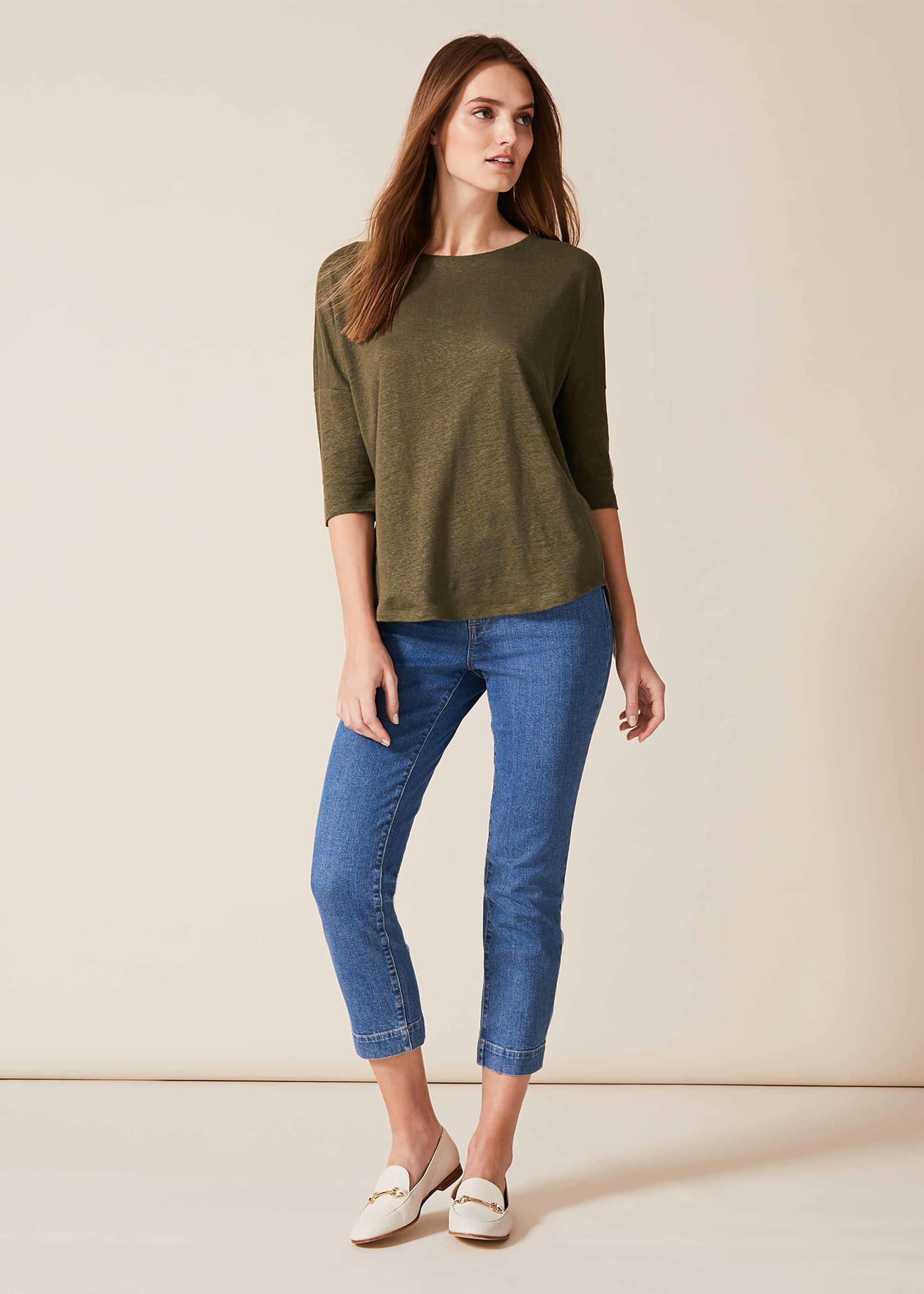 Catrina Linen Top