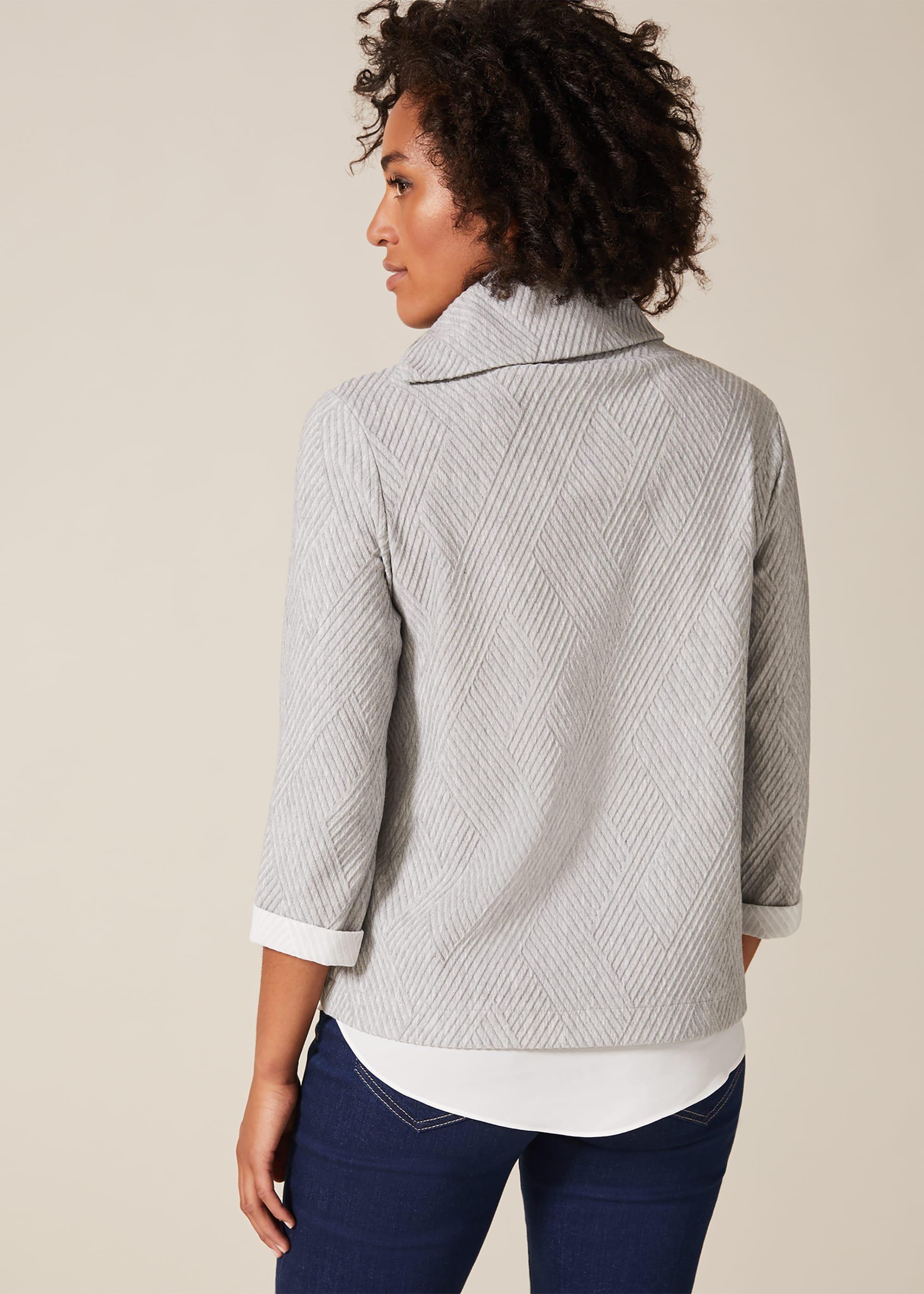 Mica Split Cowl Neck Top