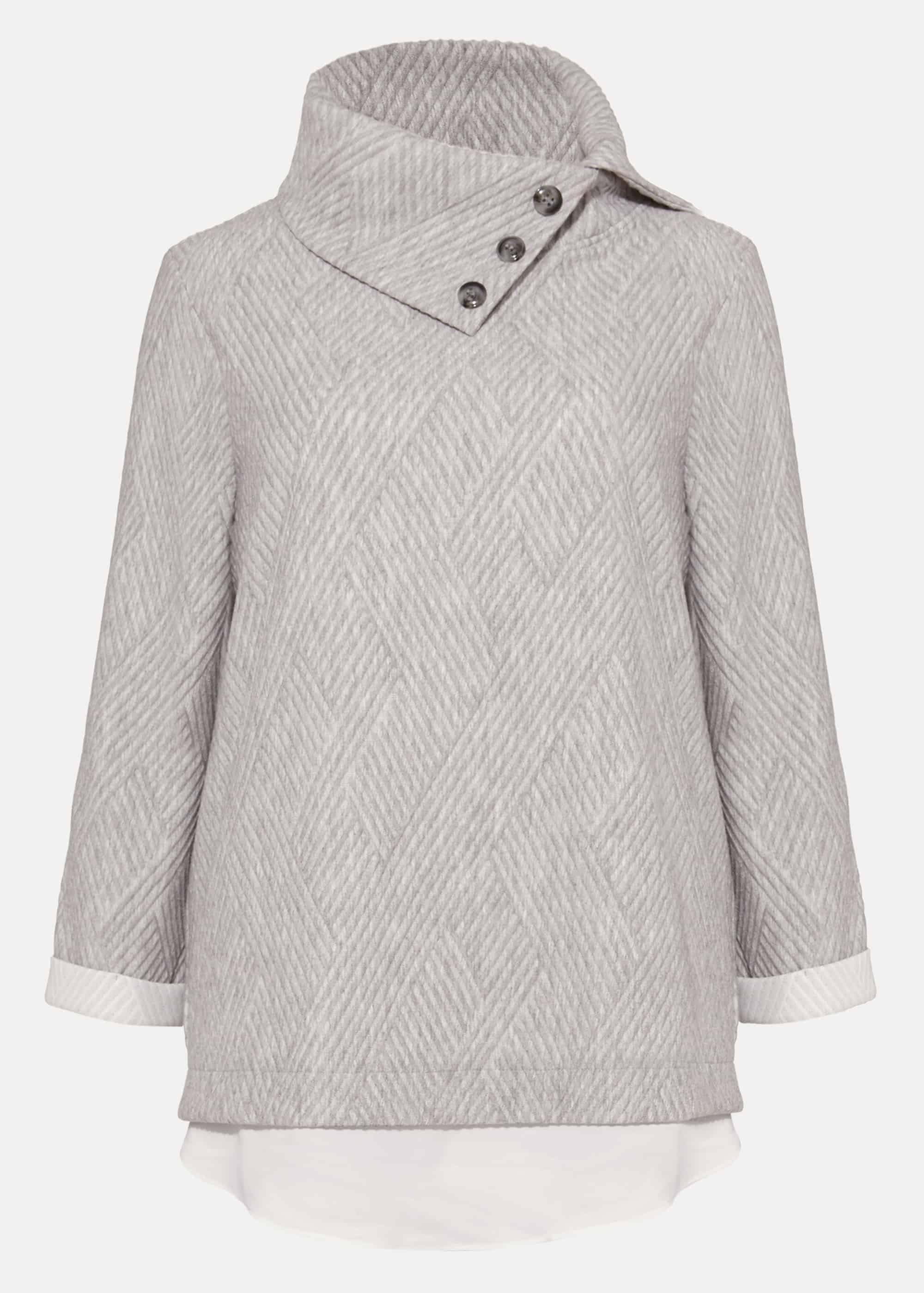 Mica Split Cowl Neck Top
