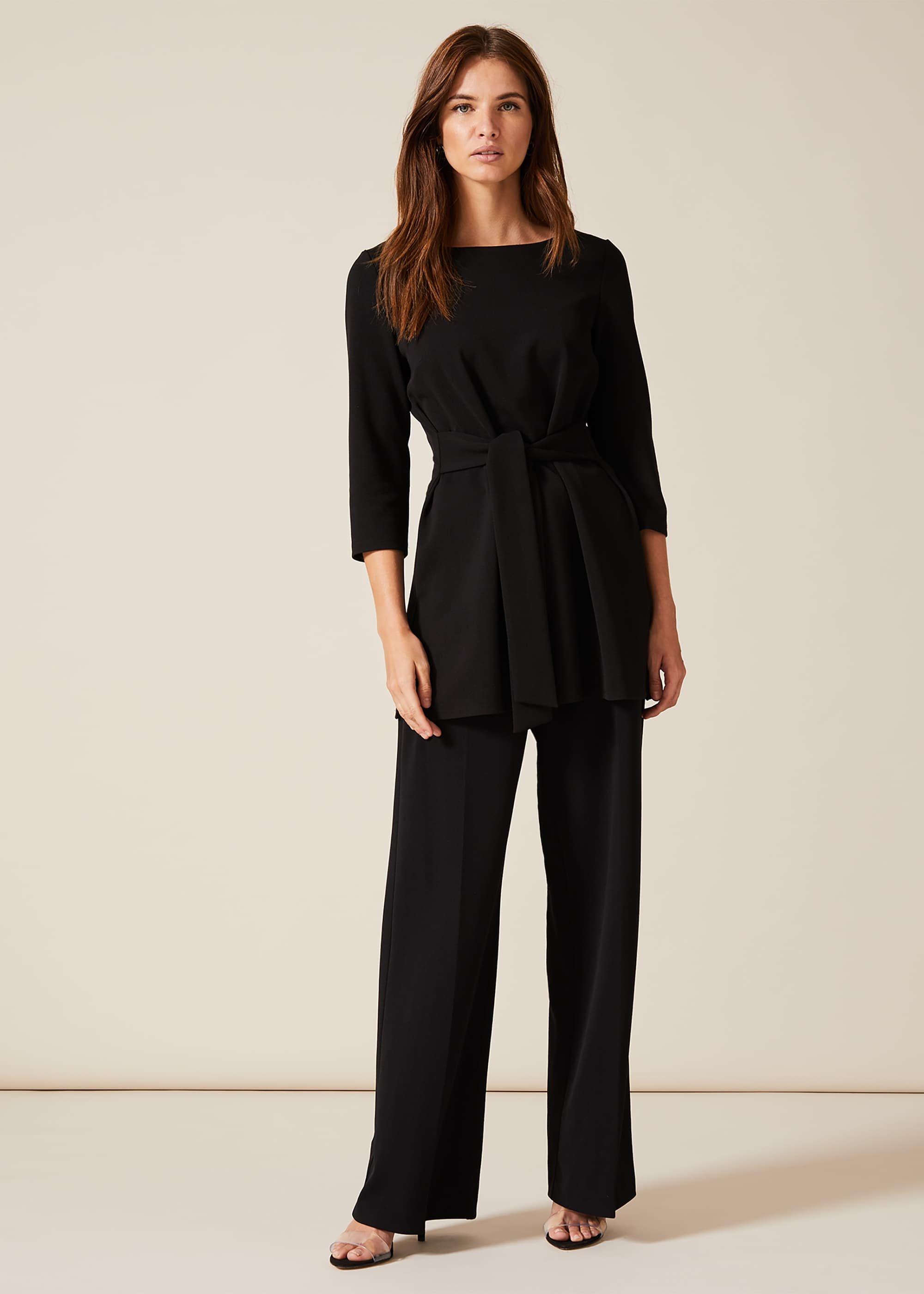 Geneva Tie Waist Tunic Top