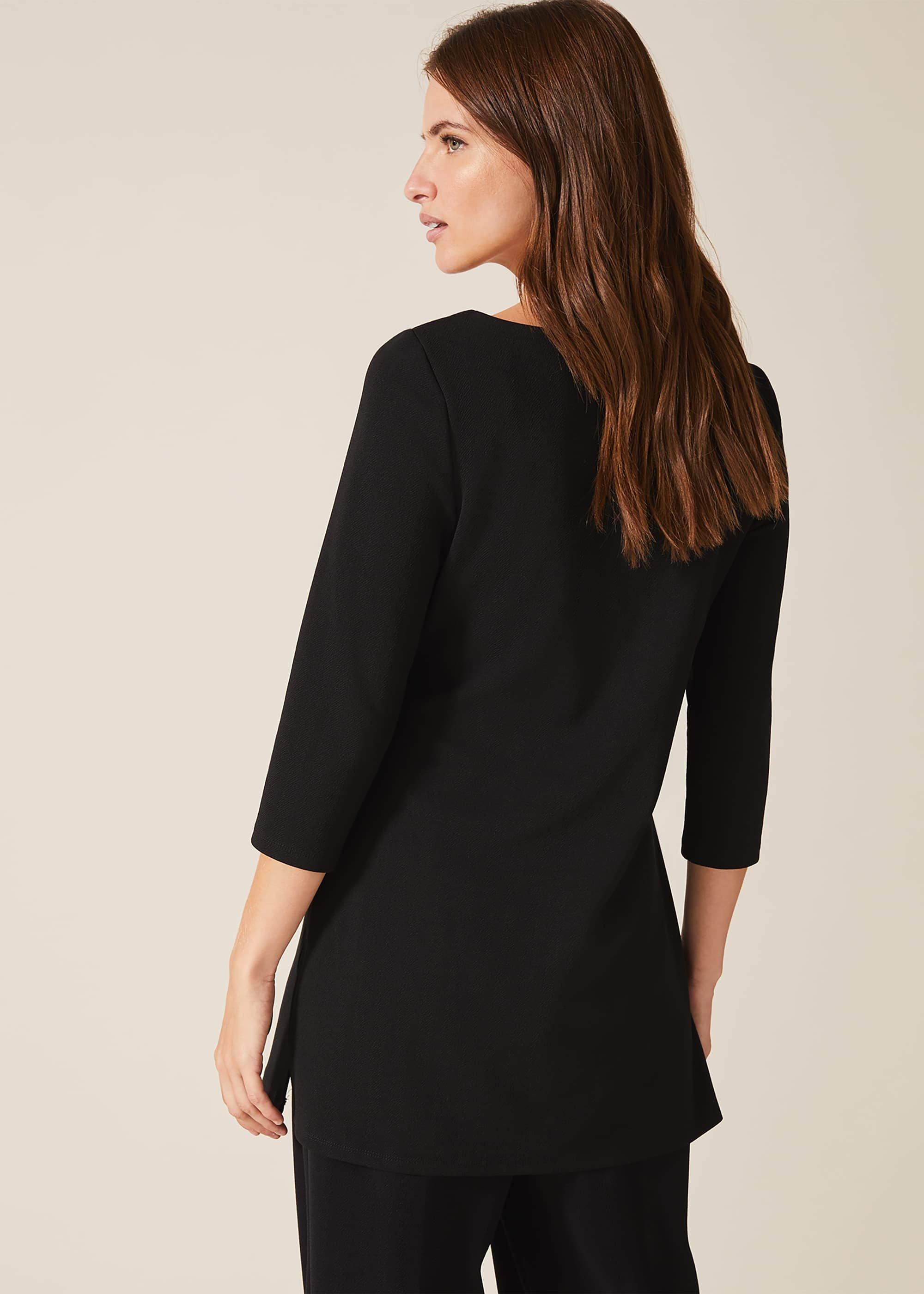 Geneva Tie Waist Tunic Top