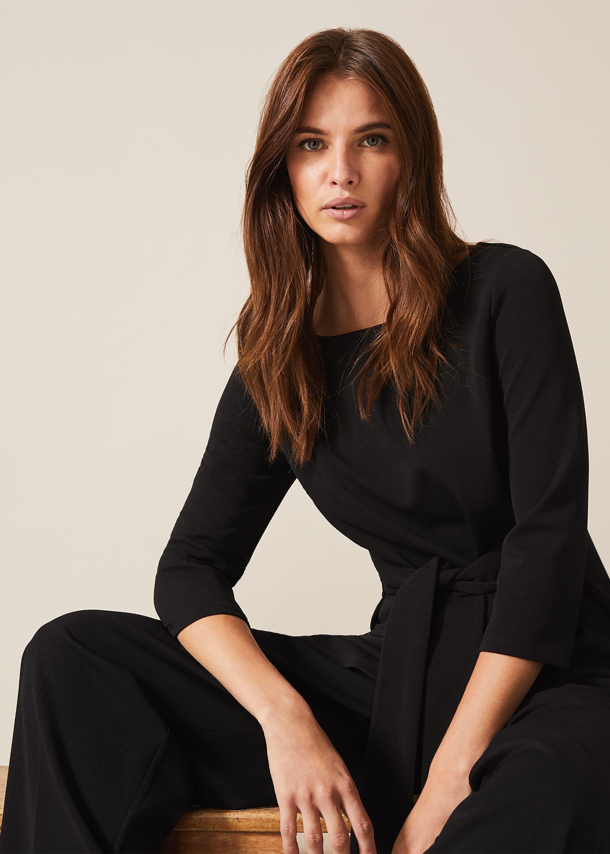 Geneva Tie Waist Tunic Top