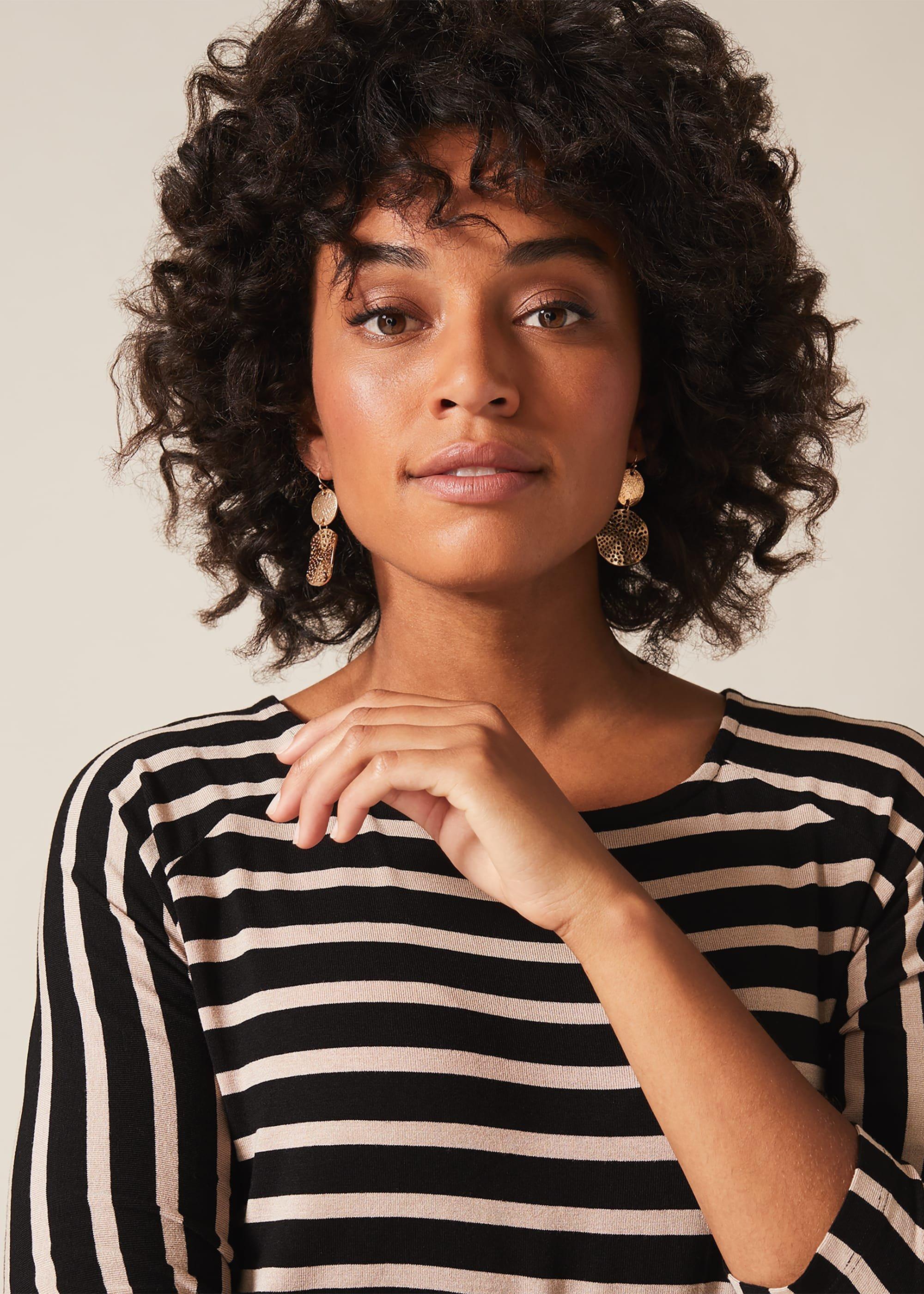 Carris Stripe Longline Top