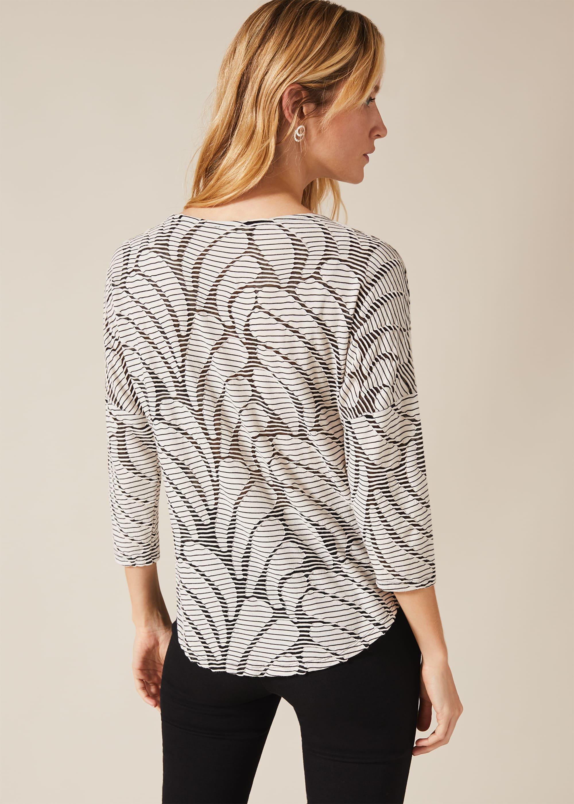 Hensley Wave Texture Top