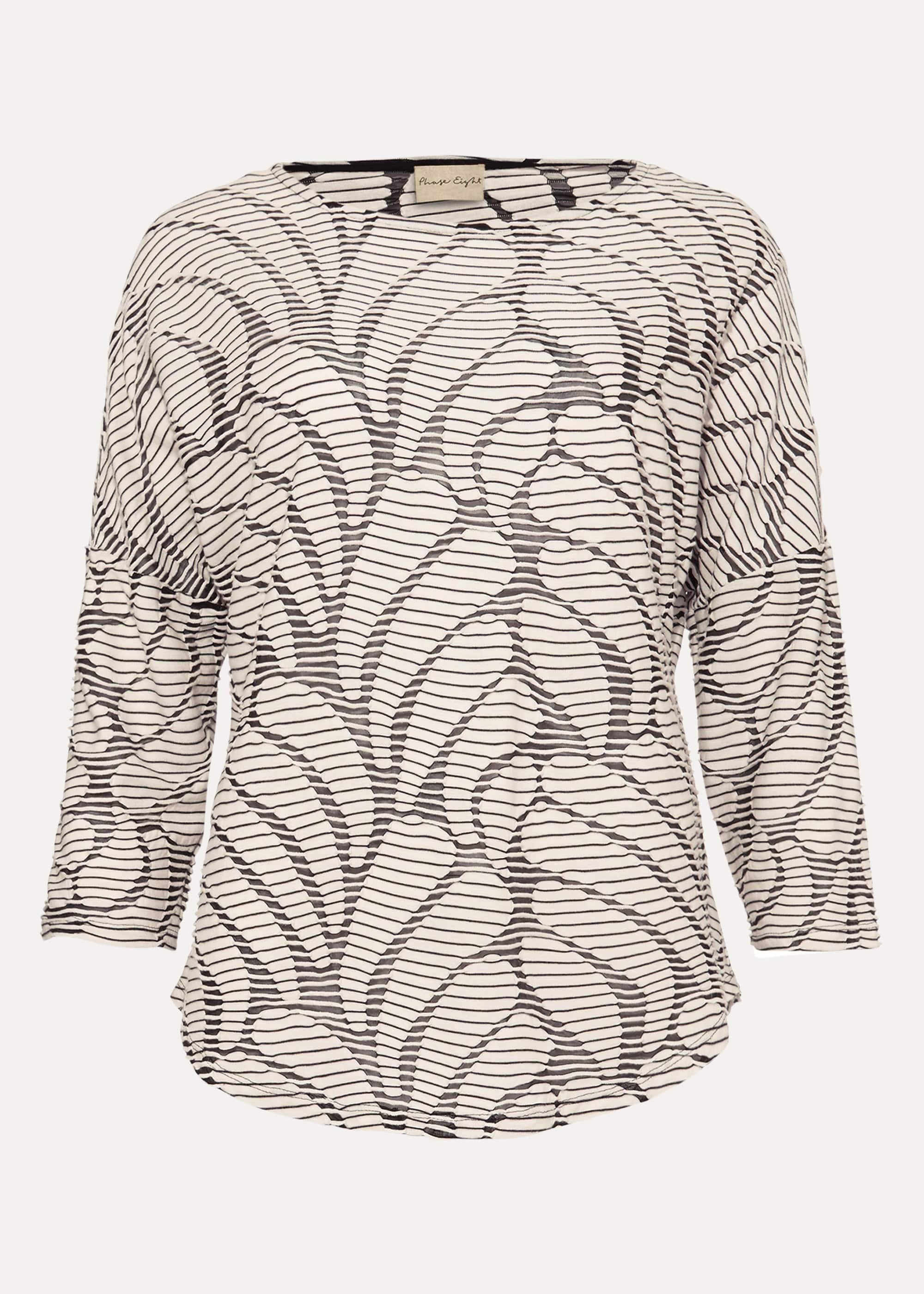Hensley Wave Texture Top