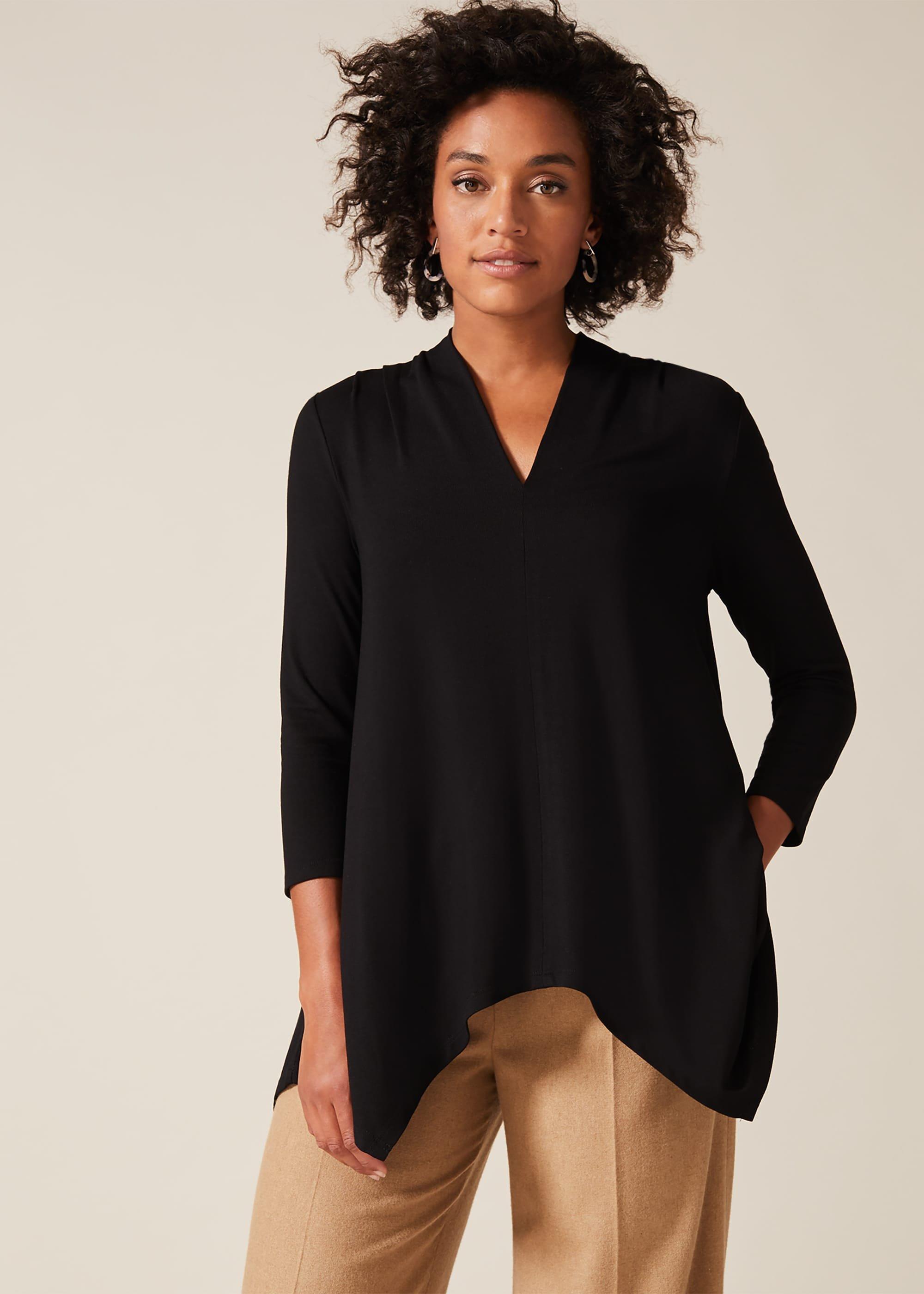 Chrissie V-Neck Swing Top