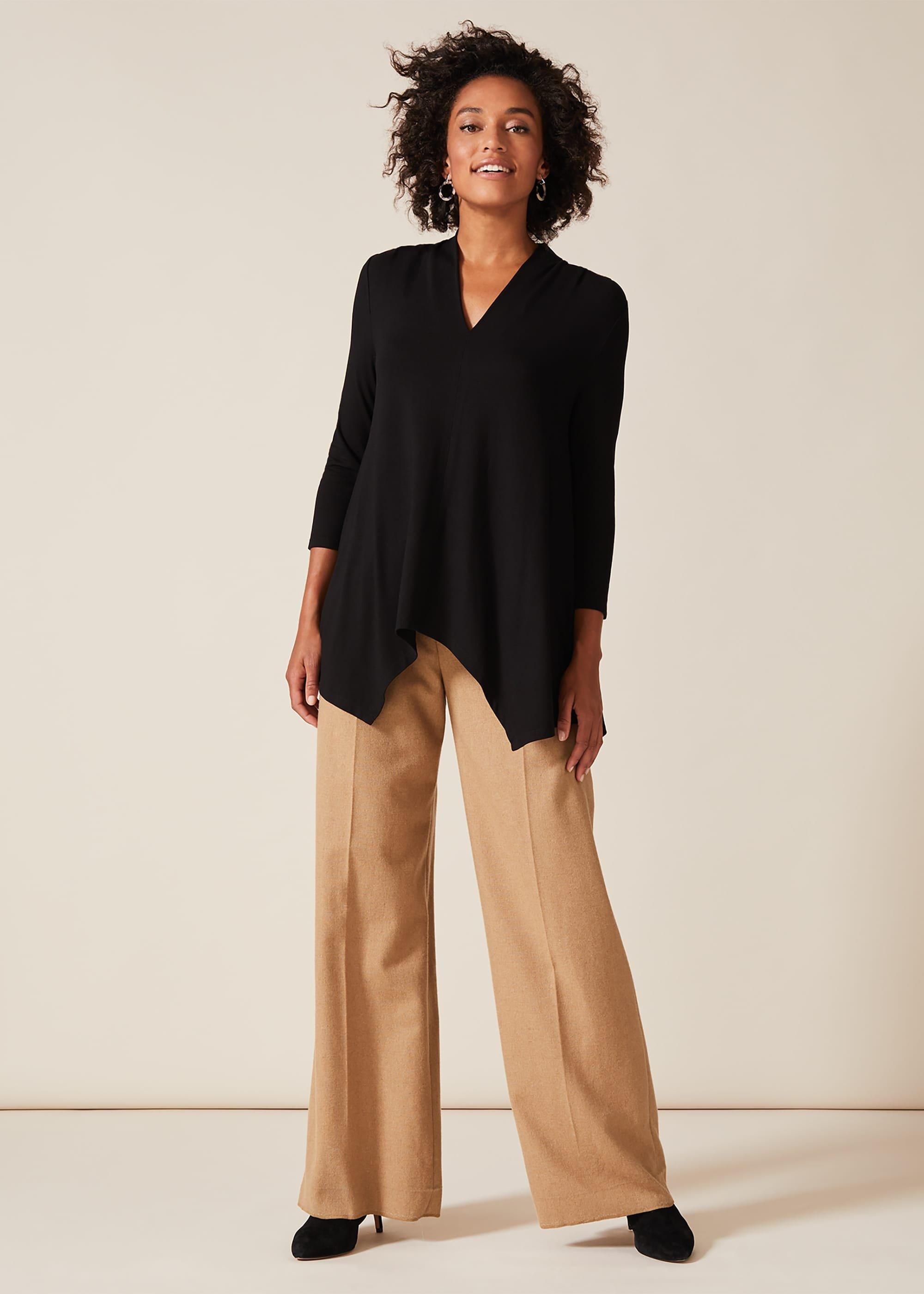 Chrissie V-Neck Swing Top