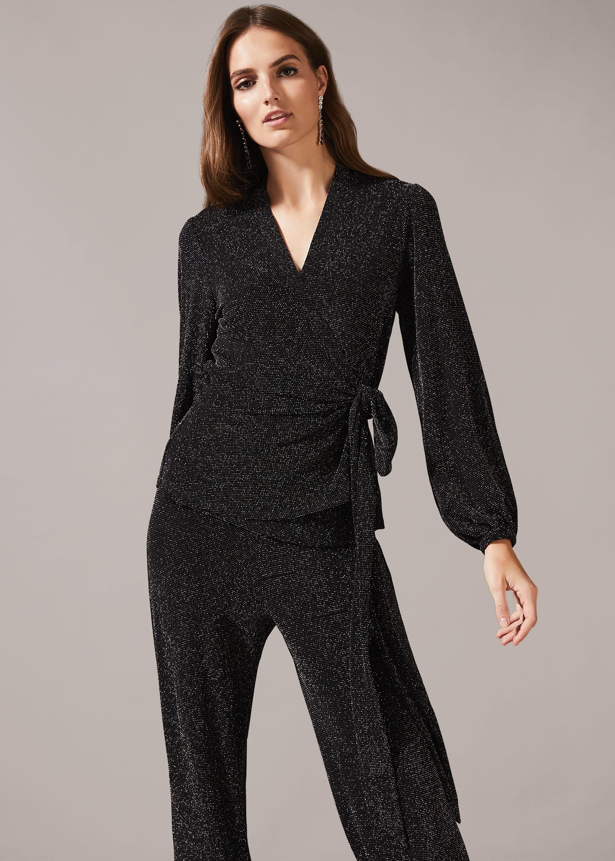 Stardust Co-Ord Wrap Blouse