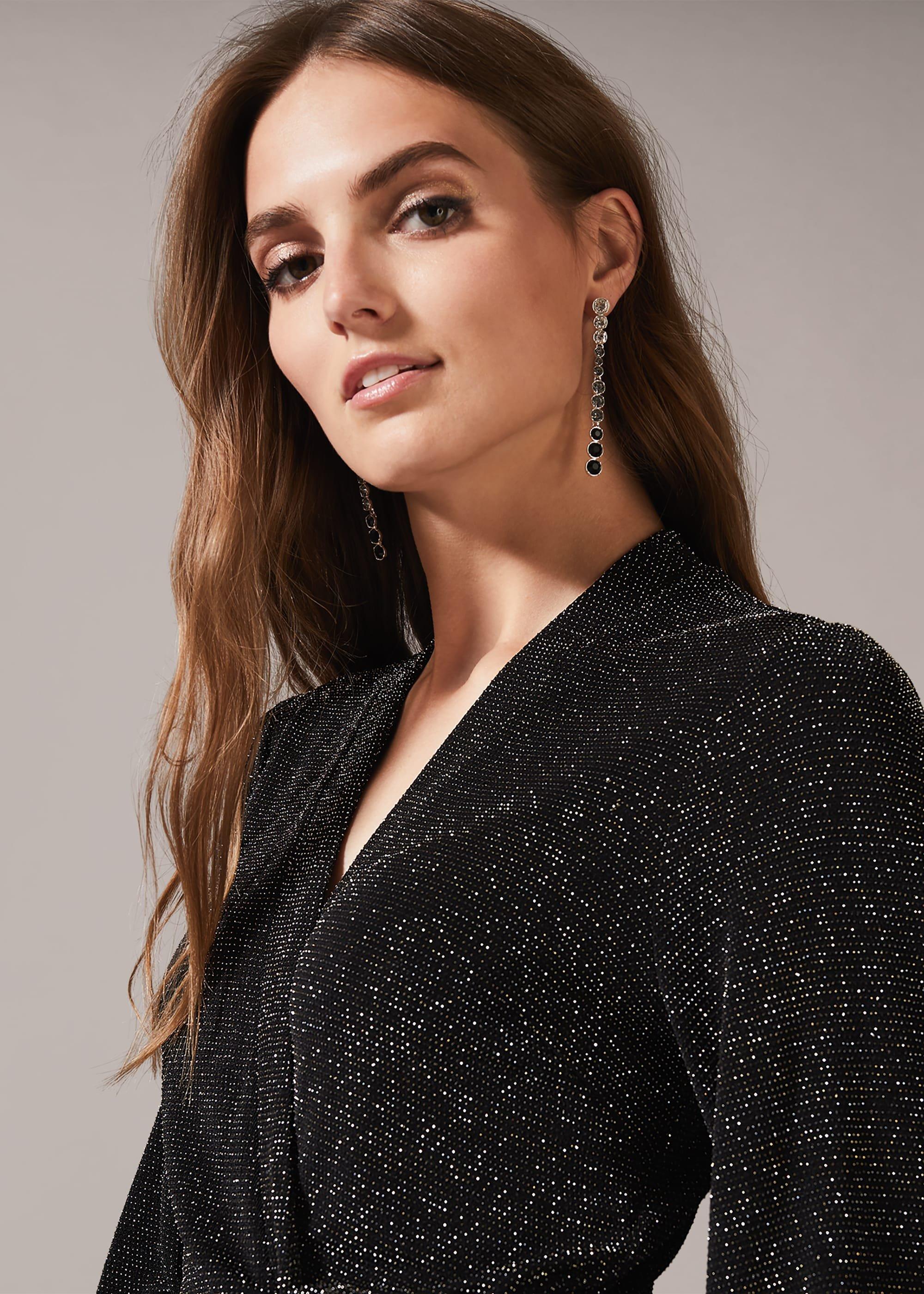 Stardust Co-Ord Wrap Blouse