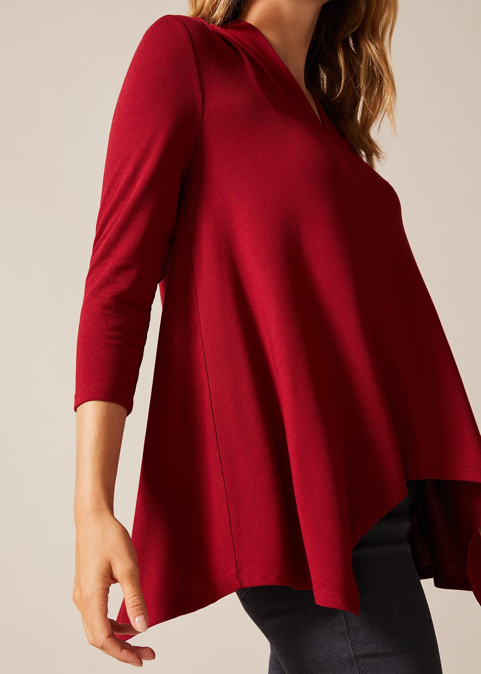 Chrissie V-Neck Swing Top