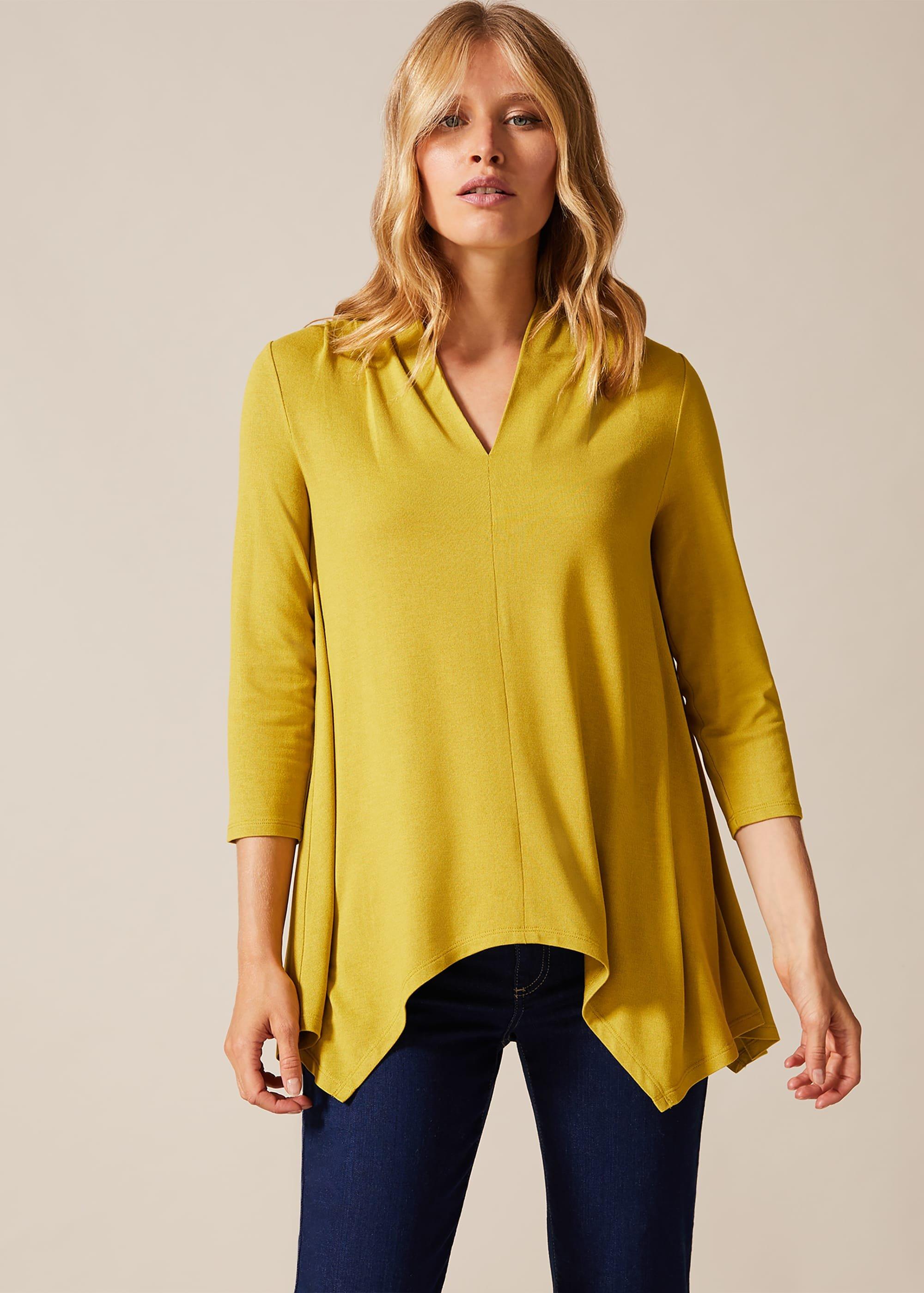 Chrissie V-Neck Swing Top