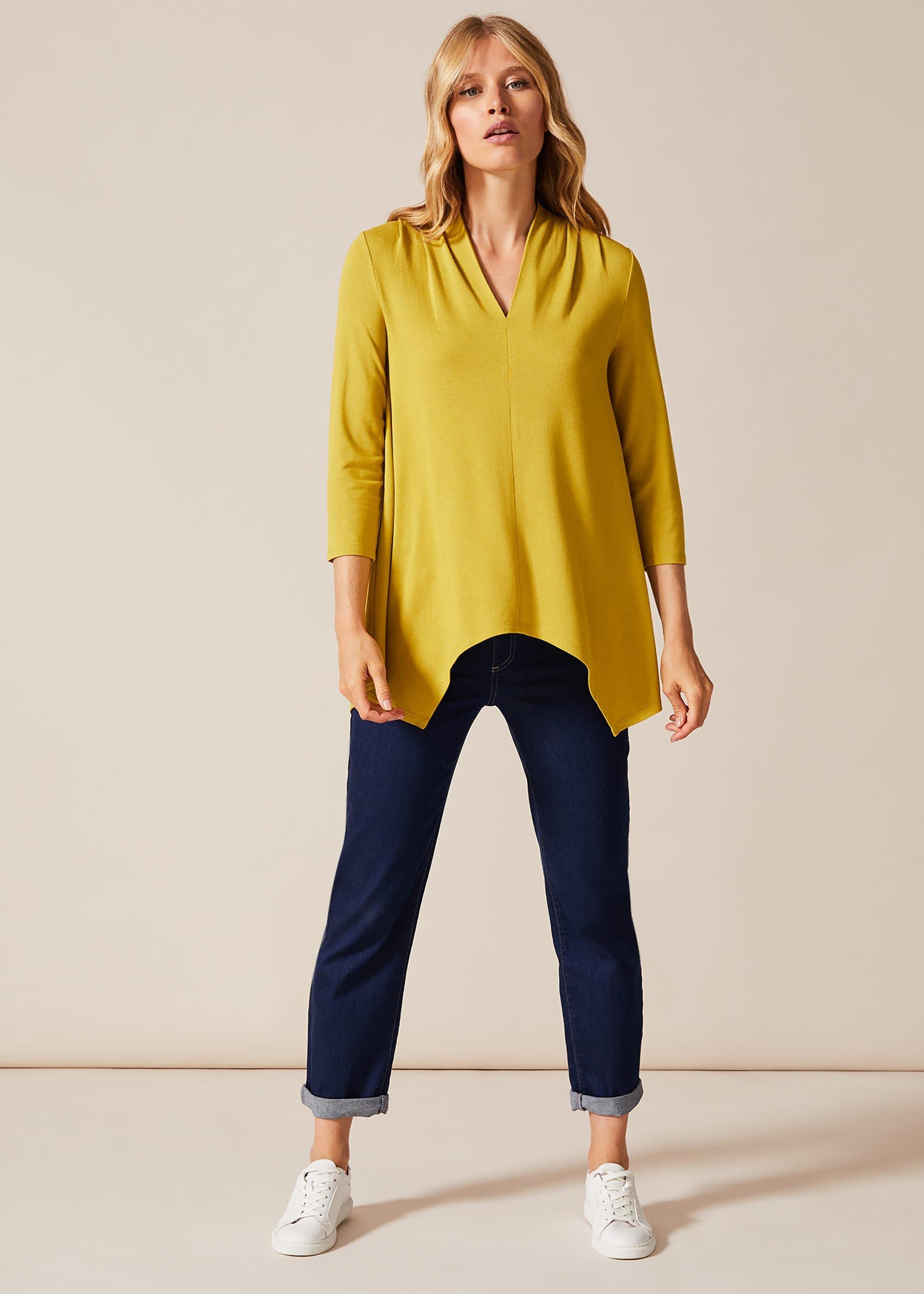 Chrissie V-Neck Swing Top