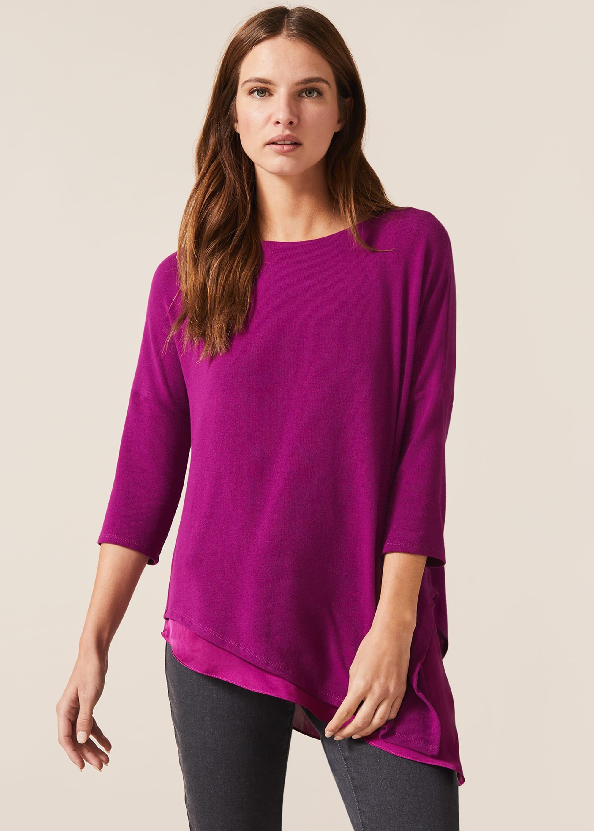 Maisha Asymmetric Double Layer Top