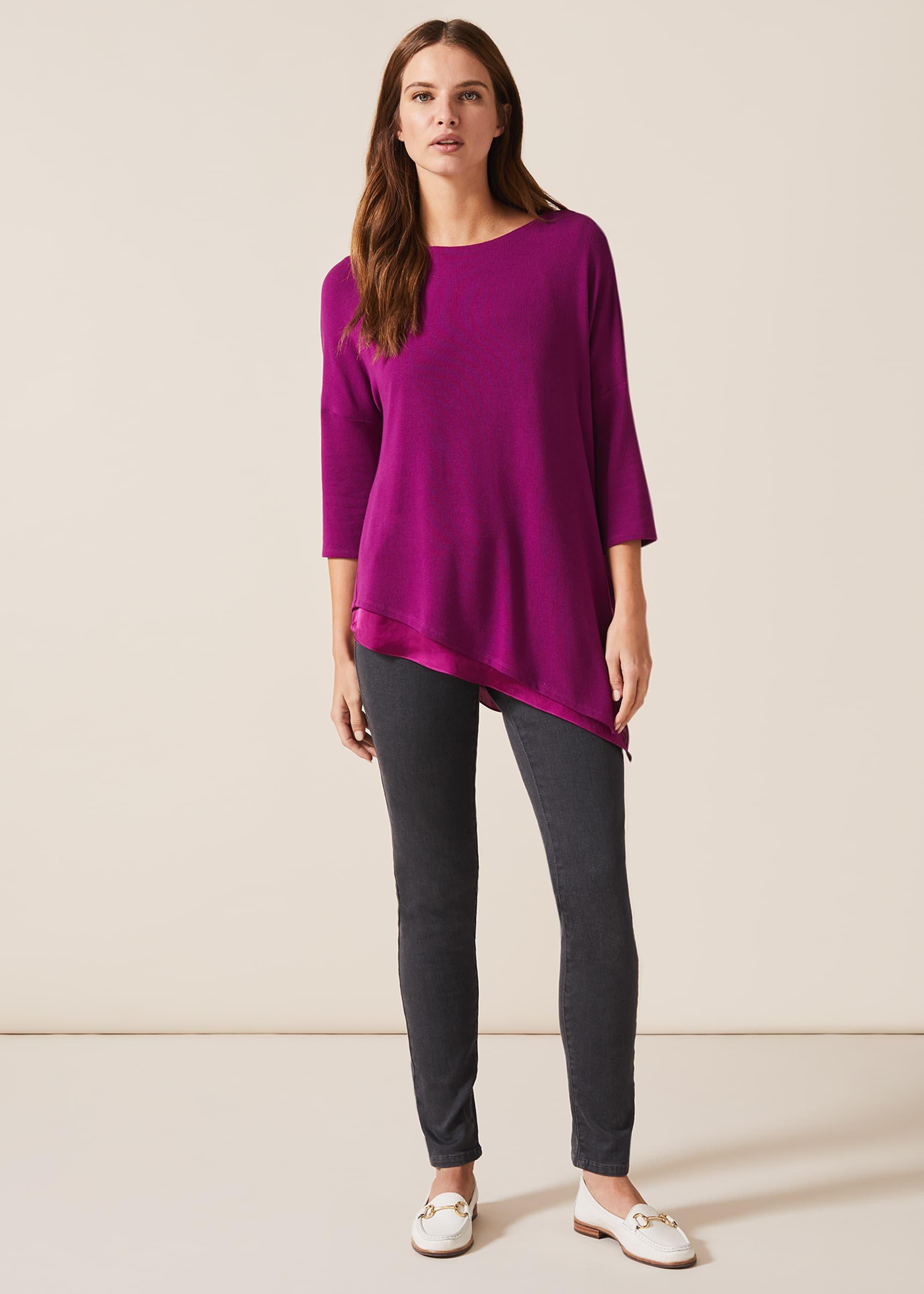 Maisha Asymmetric Double Layer Top