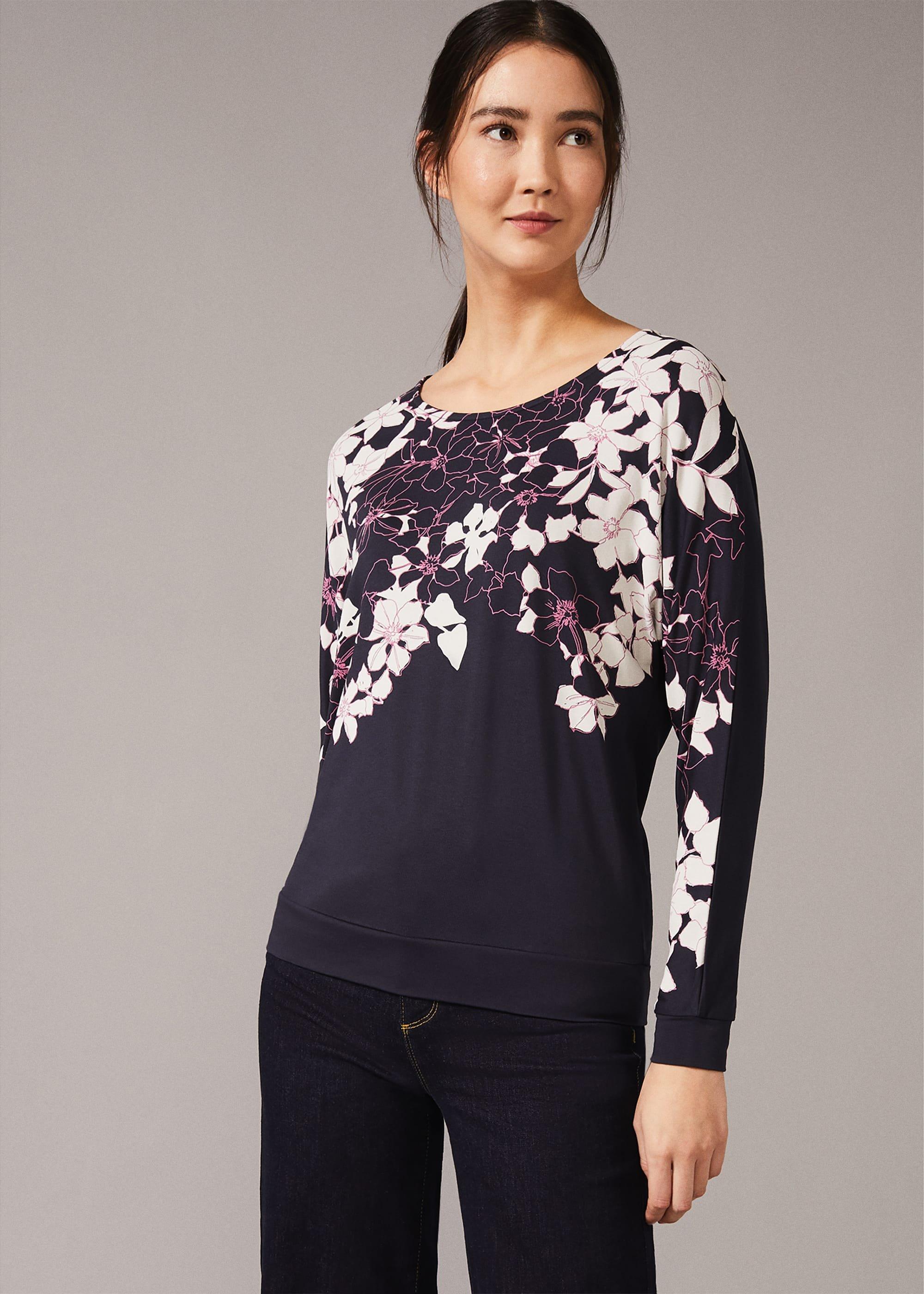 Qvc Bethal Print Top