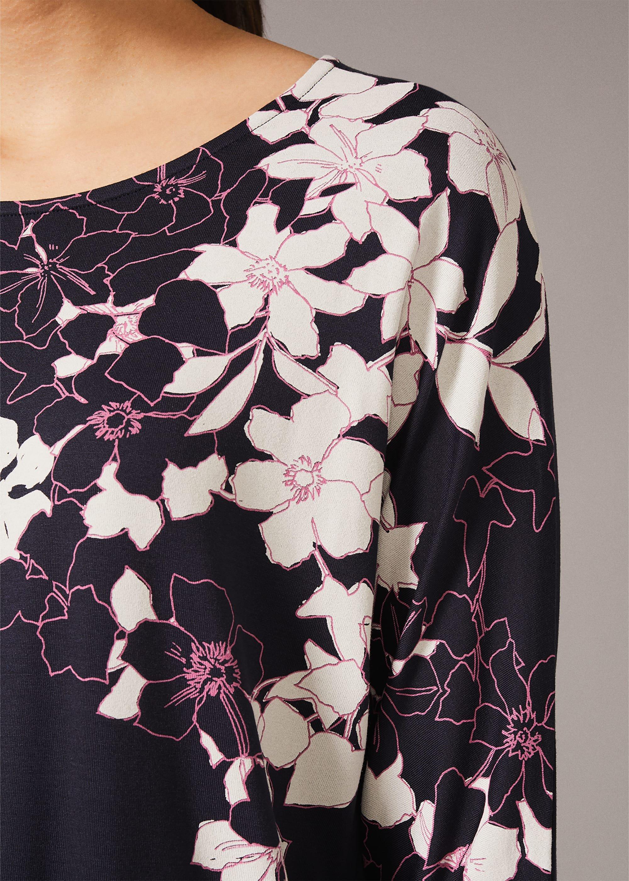 Qvc Bethal Print Top