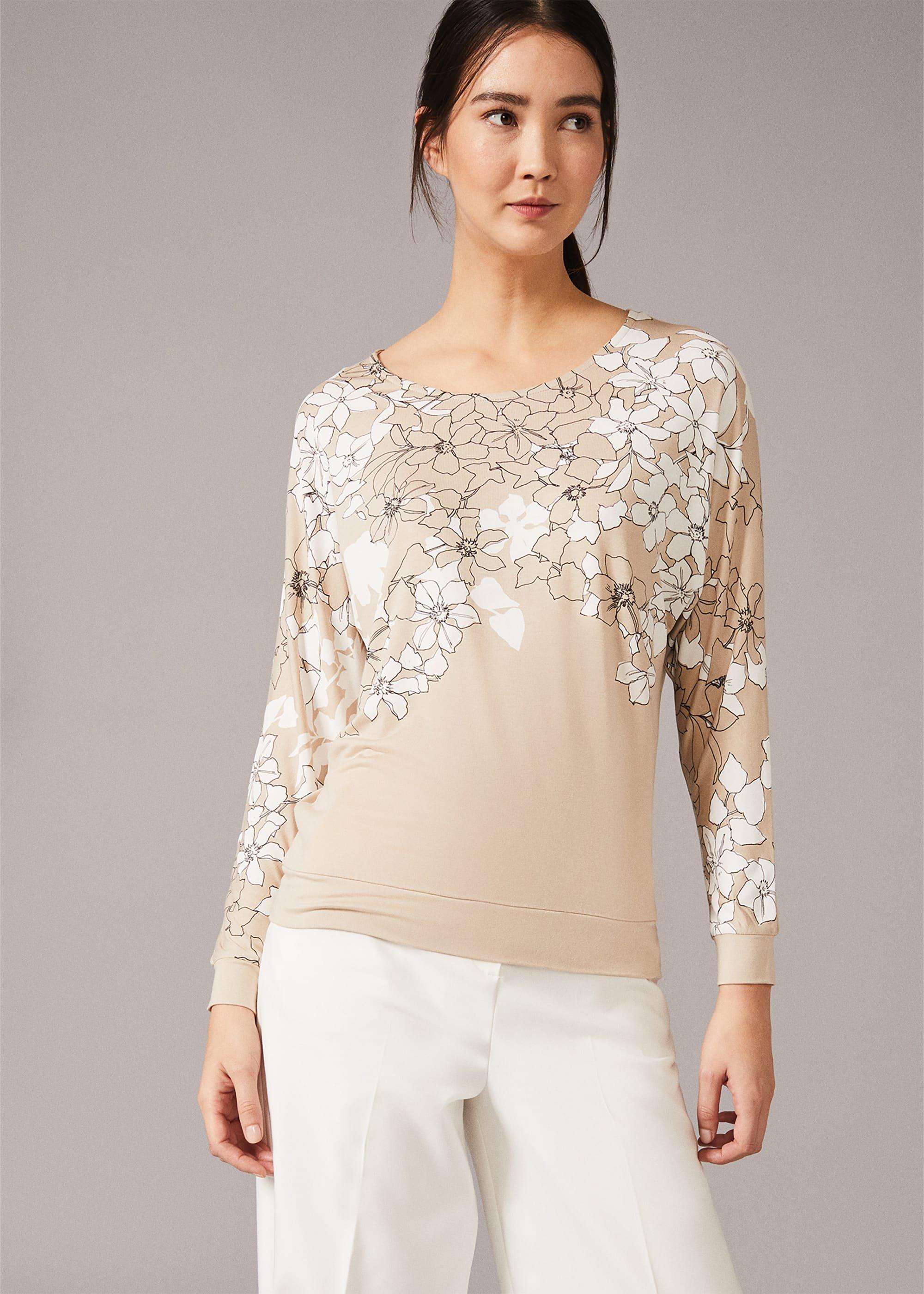 Qvc Bethal Print Top