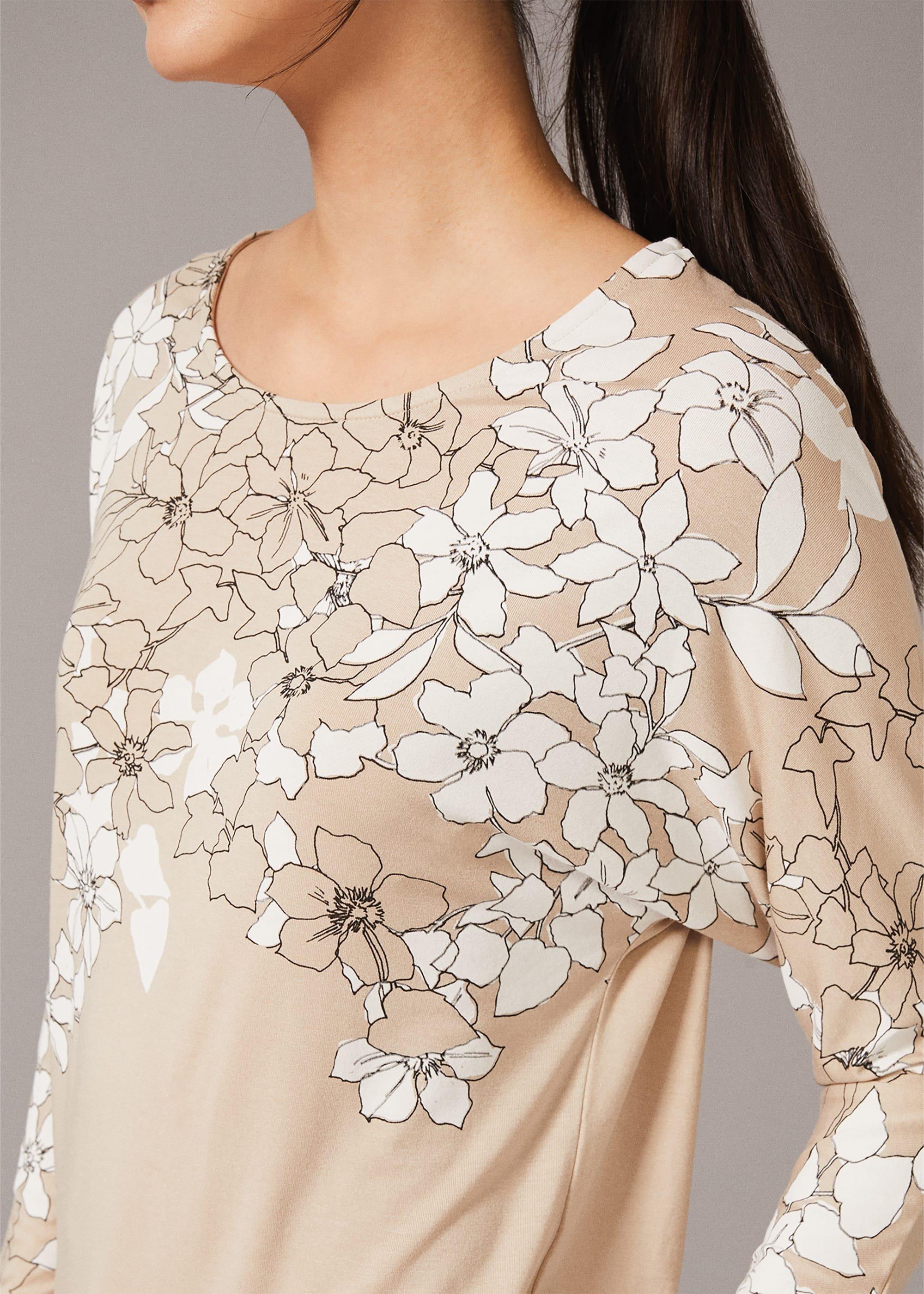 Qvc Bethal Print Top