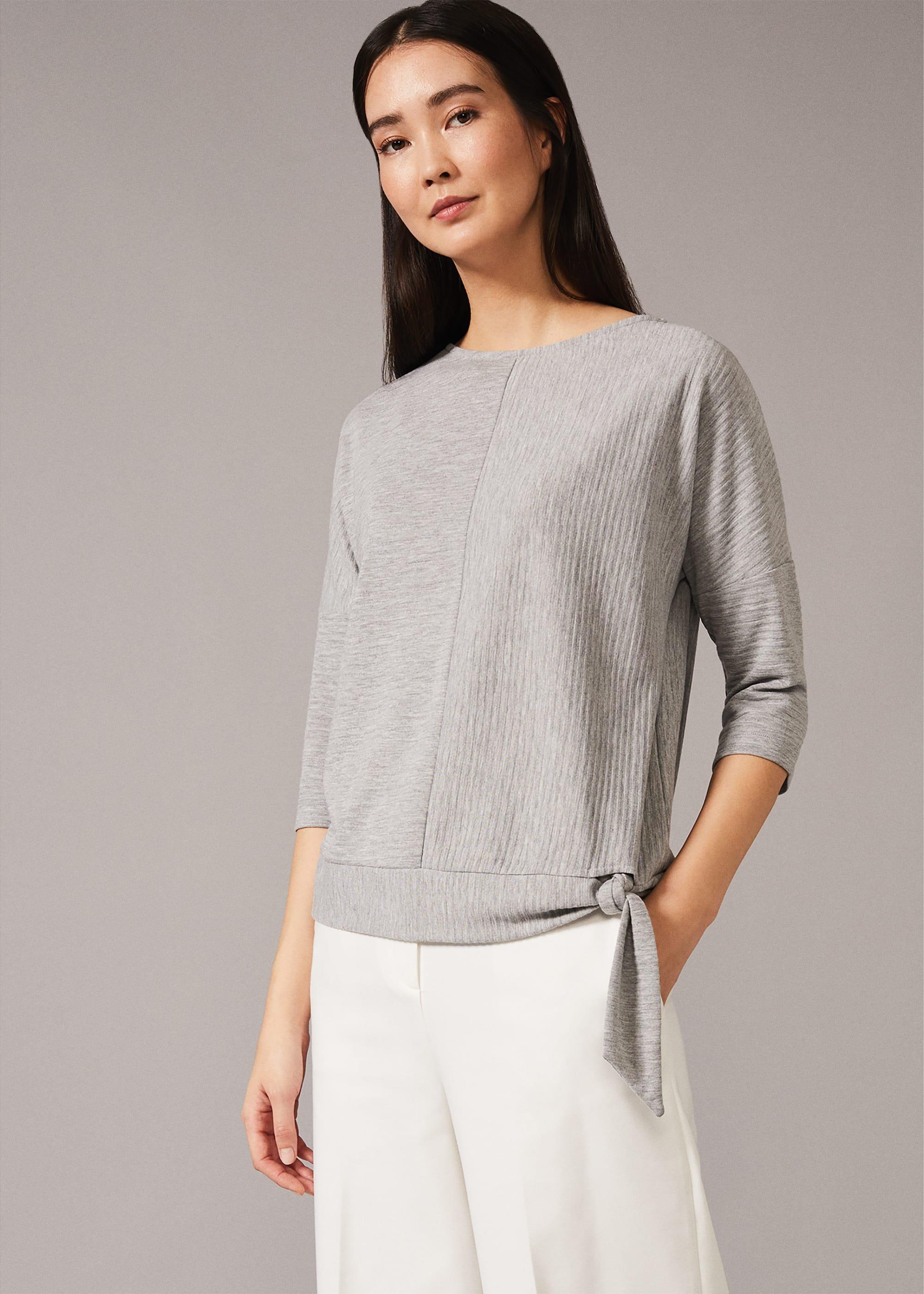 Gilia Rib Side Tie Top
