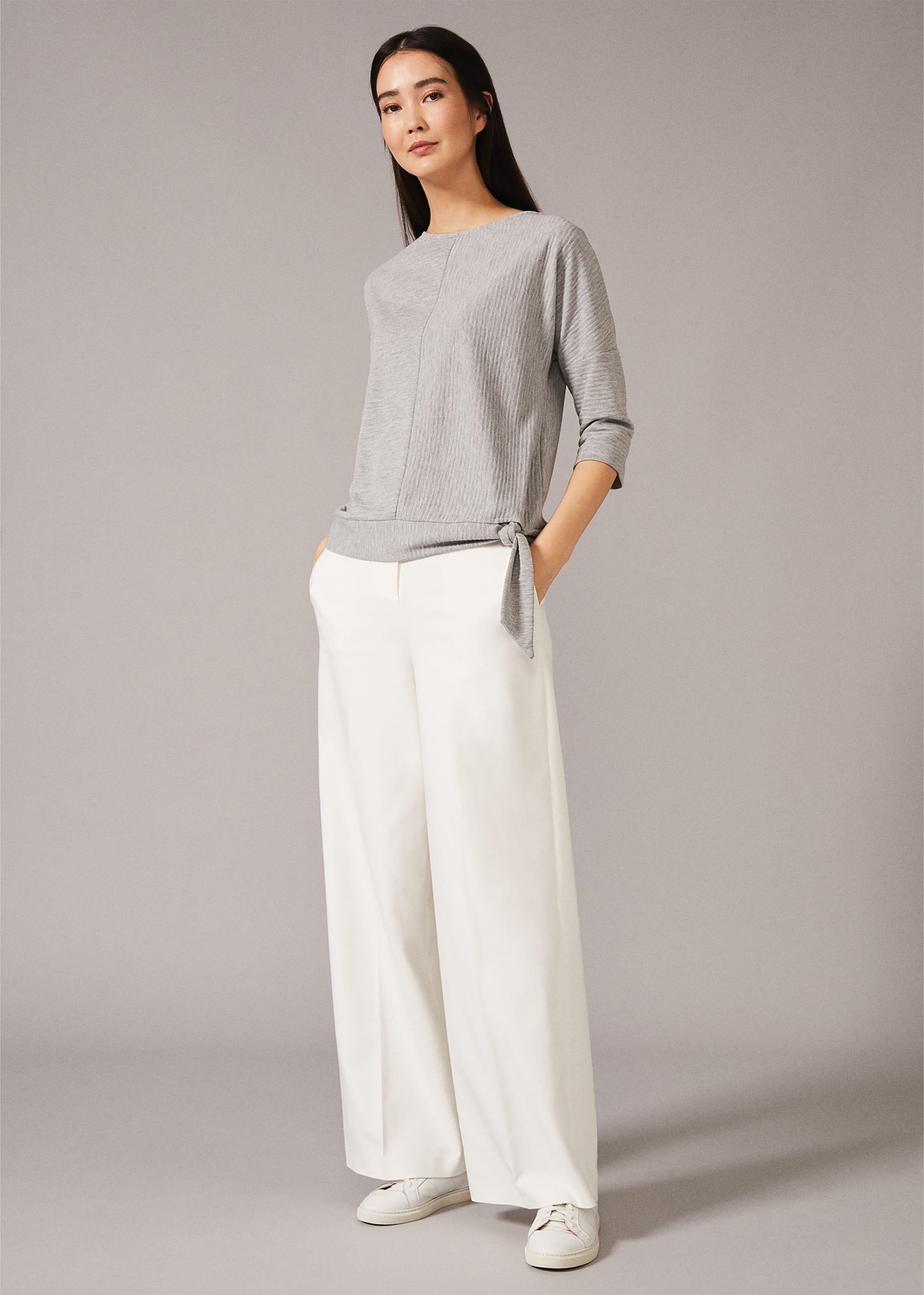 Gilia Rib Side Tie Top