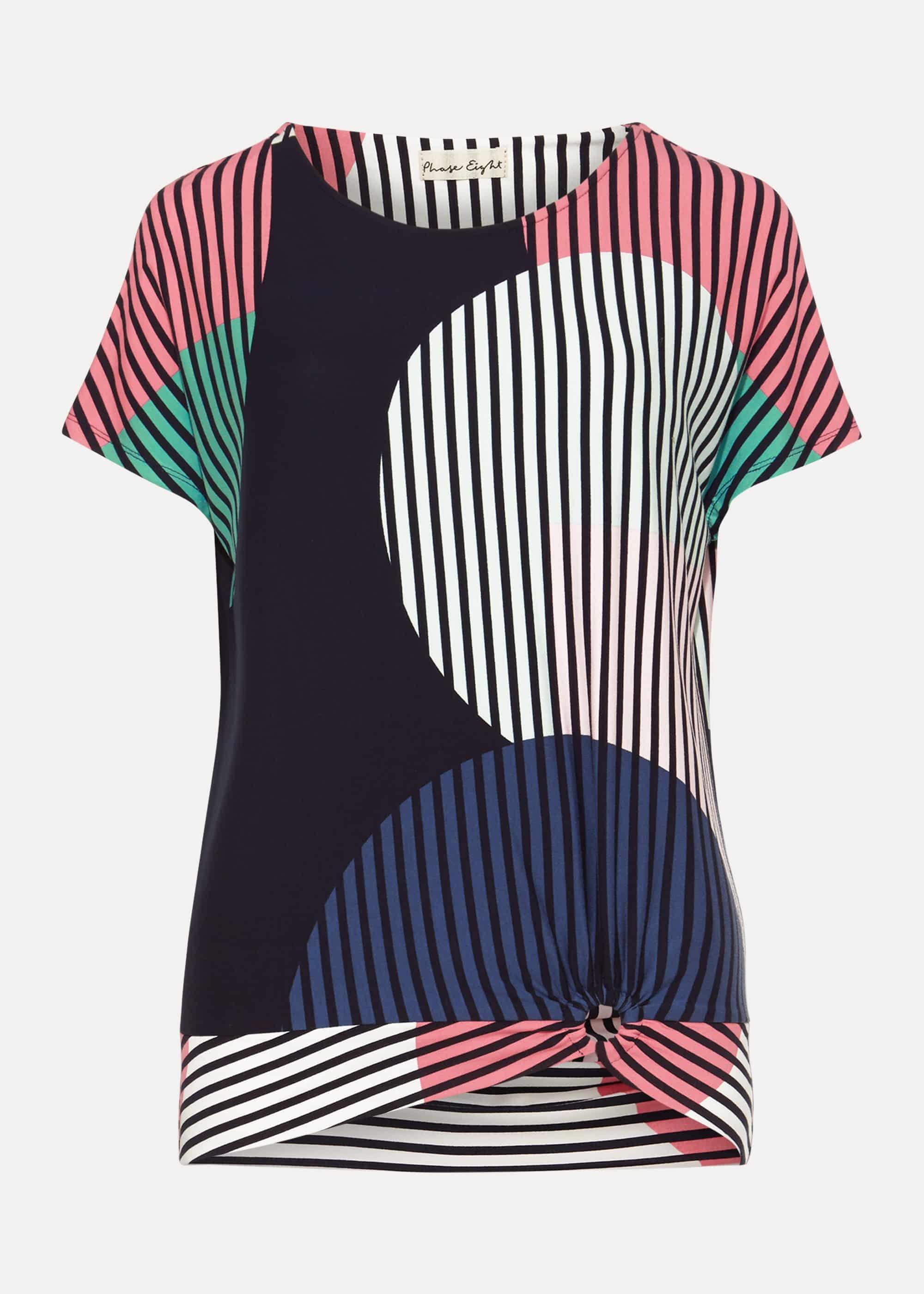 Safiya Stripe Spot Top