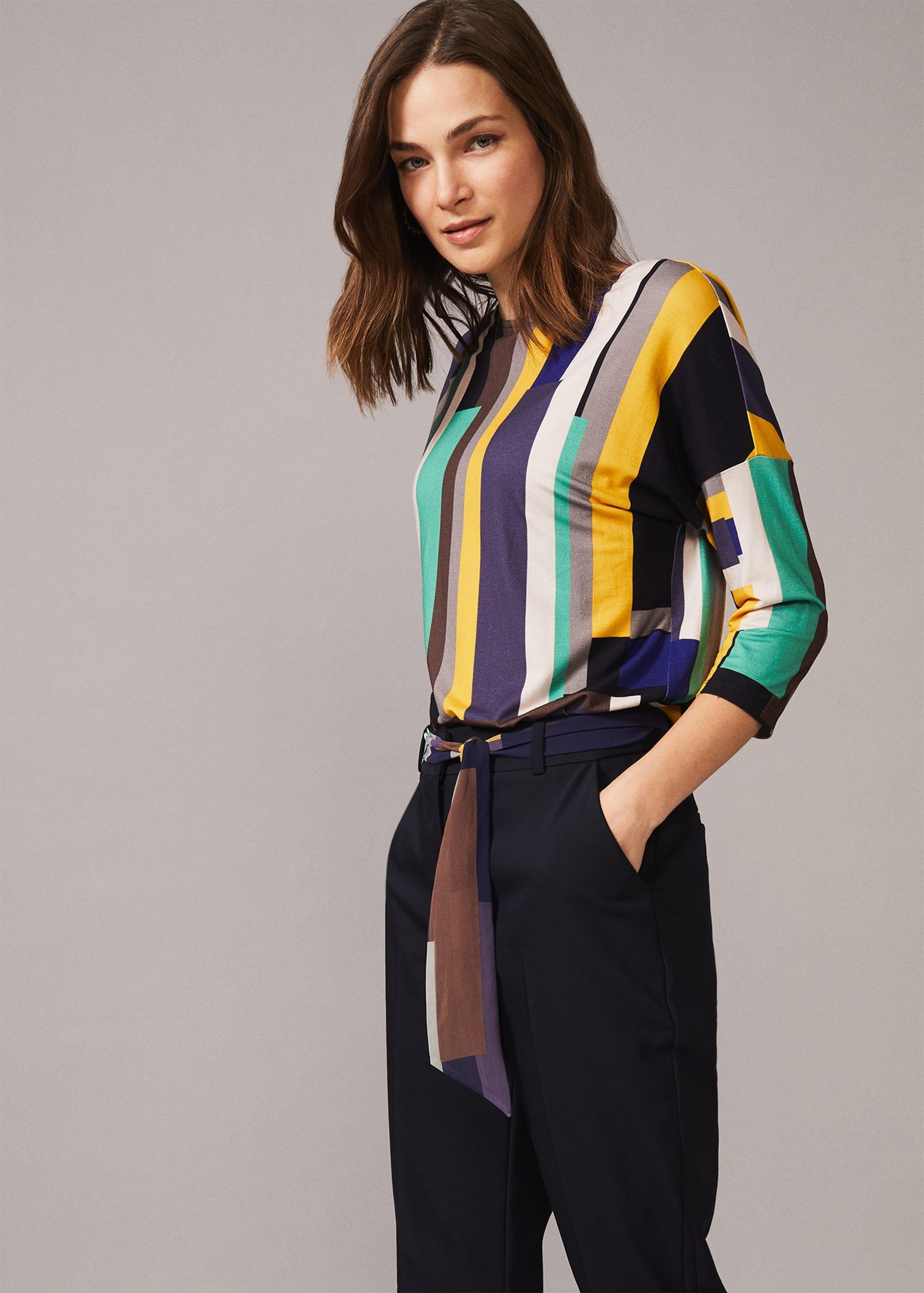 Nanami Graphic Print Top