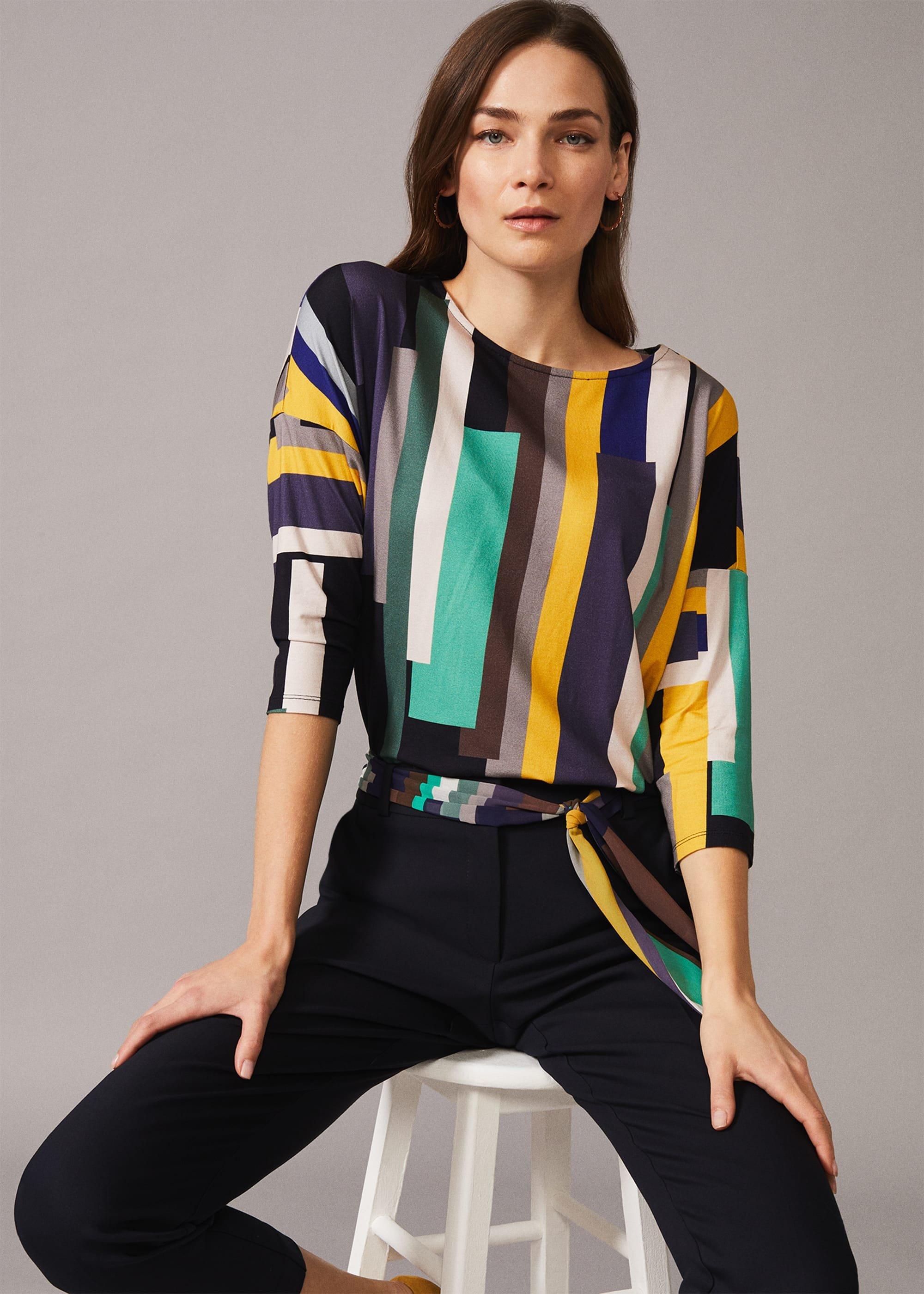 Nanami Graphic Print Top