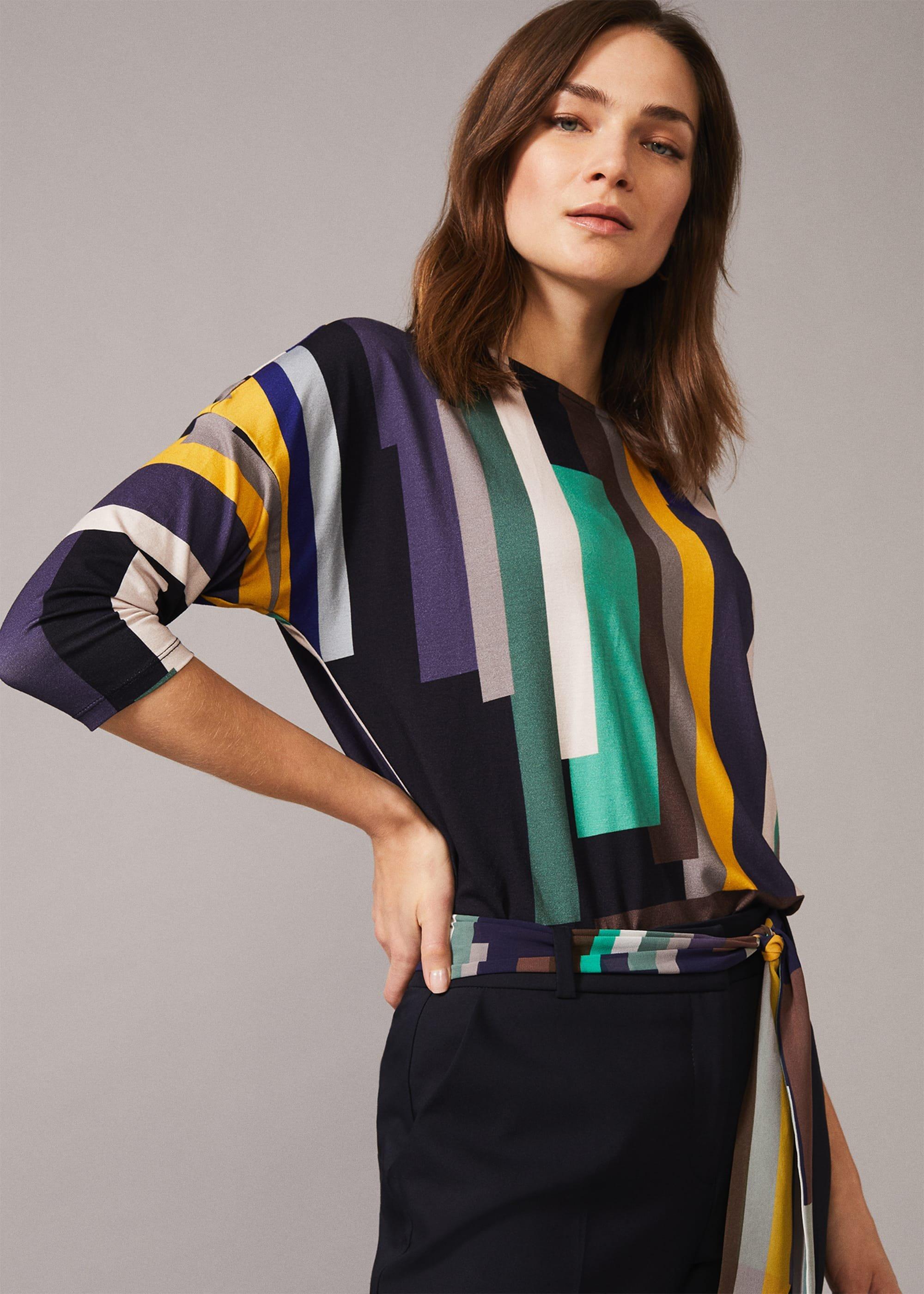 Nanami Graphic Print Top