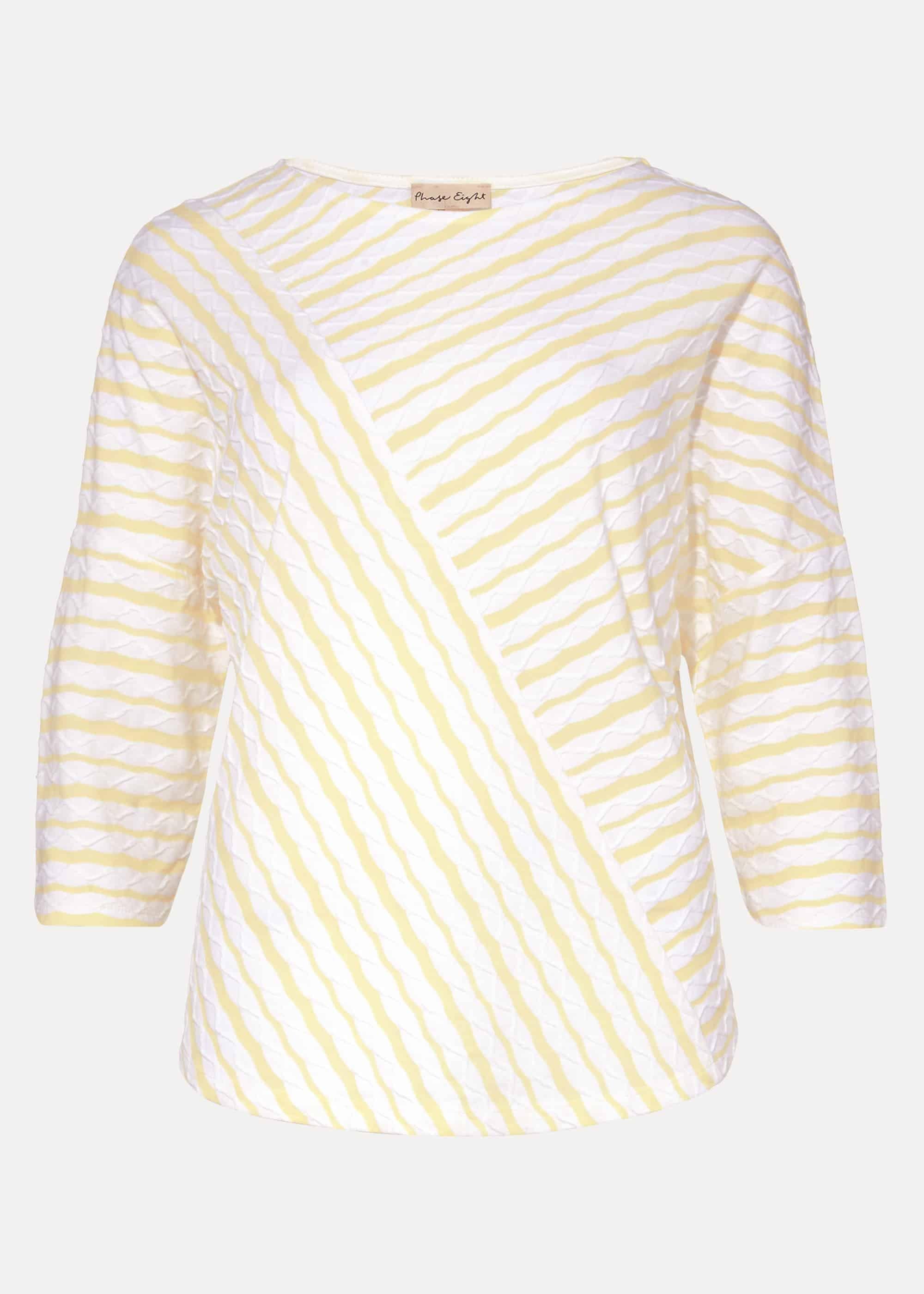 Tabby Stripe Textured Top