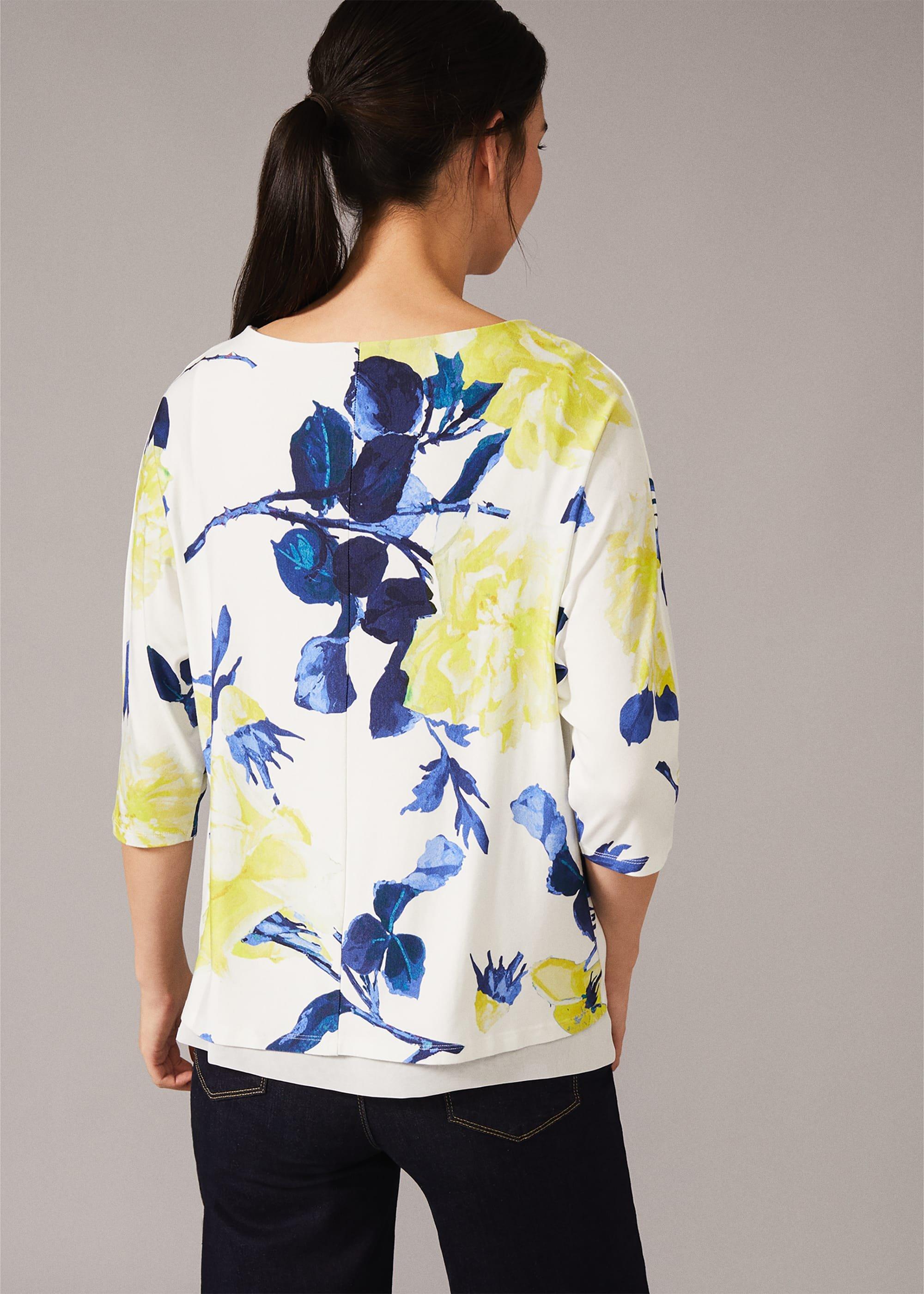 Mina Floral Double Layer Top