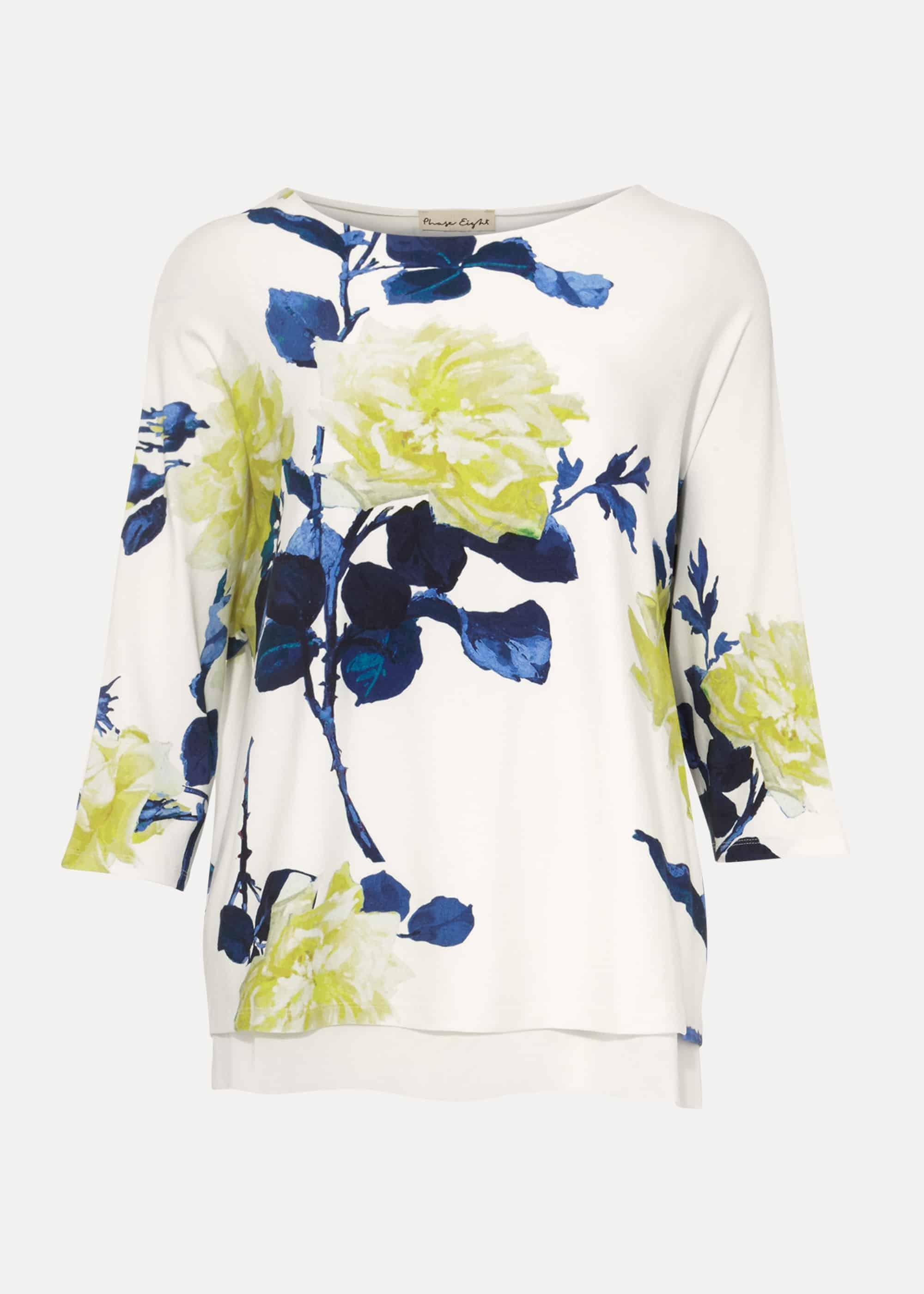 Mina Floral Double Layer Top