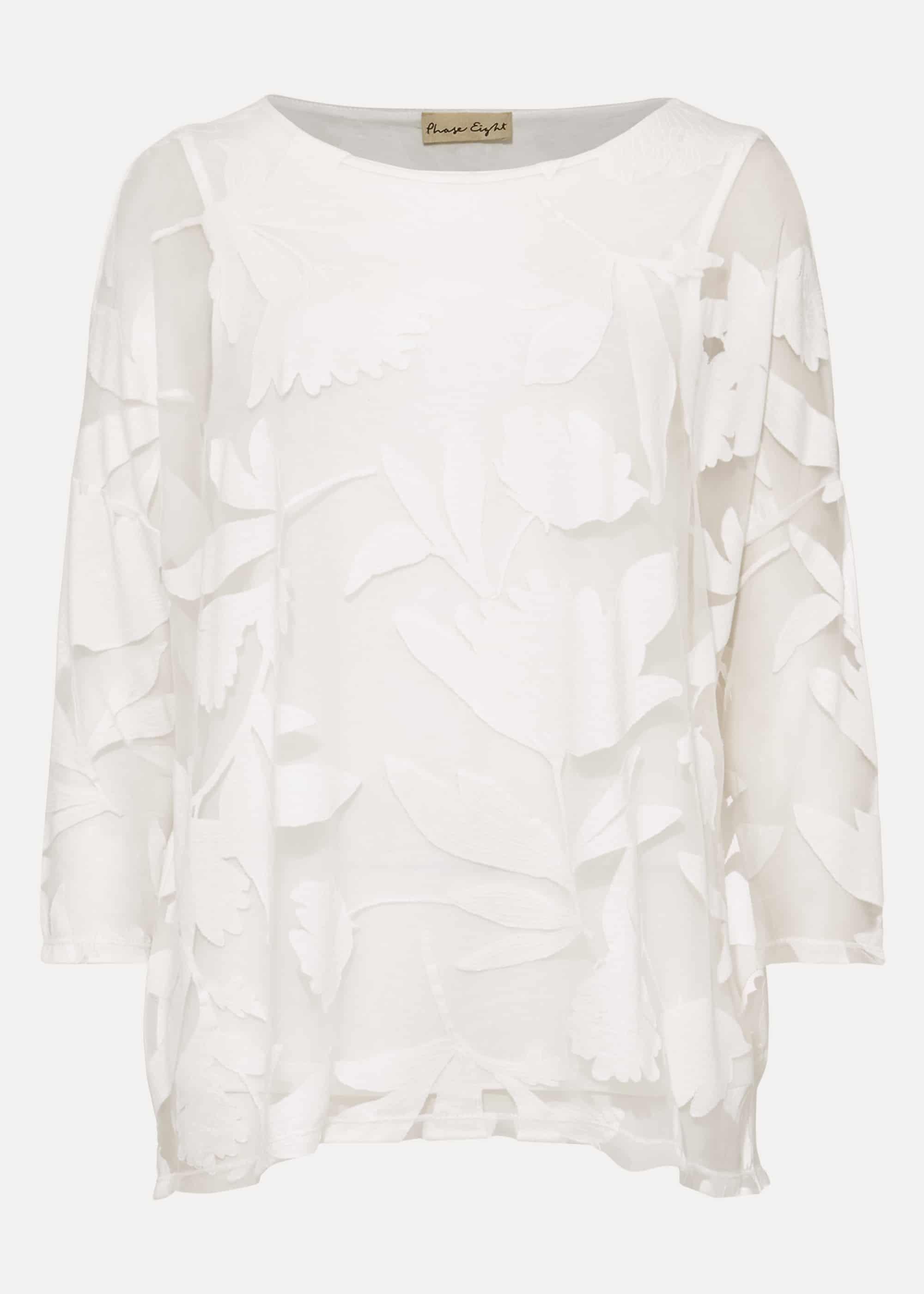 Cerys Floral Burnout Top
