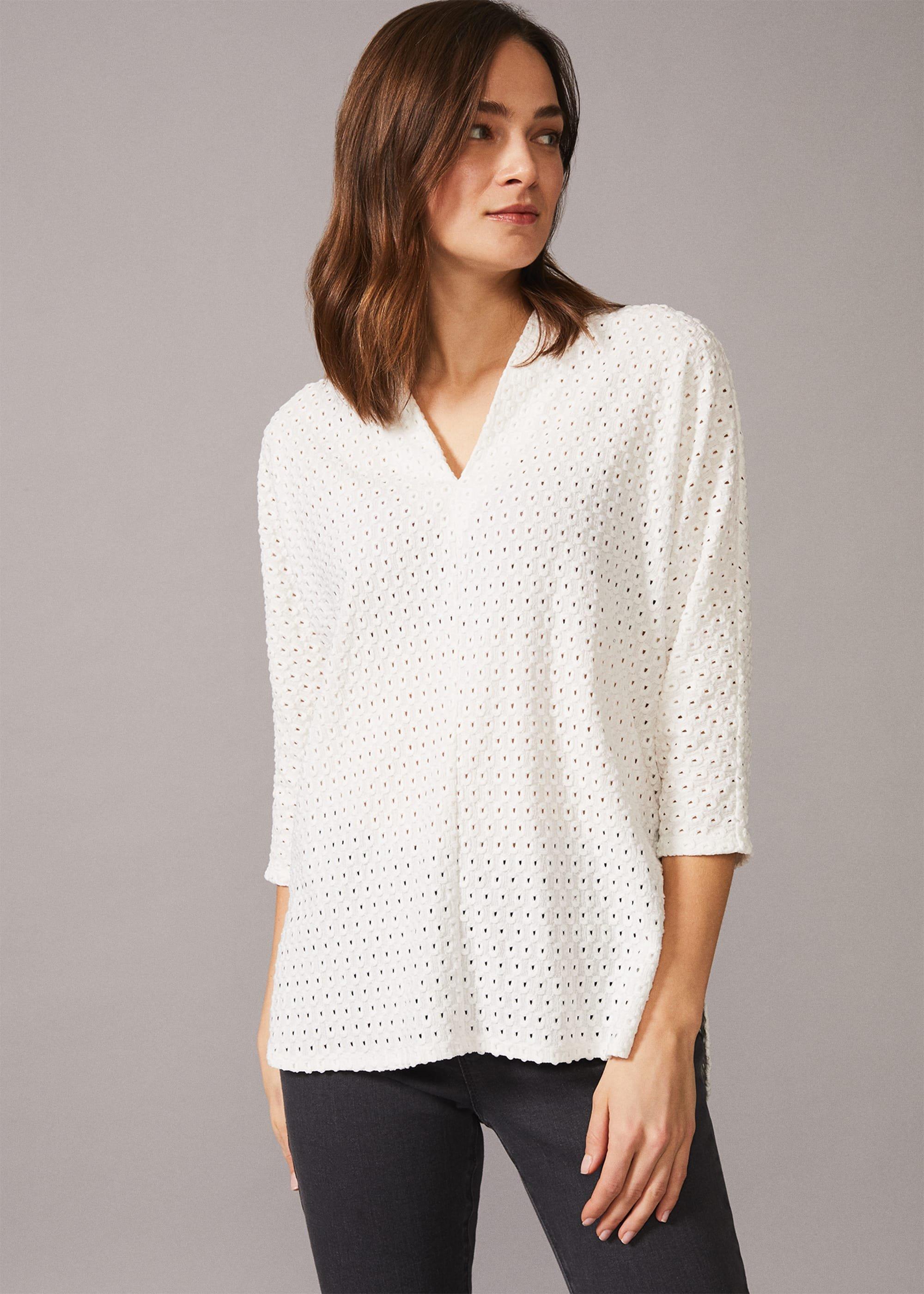 Vanessa Broderie Top