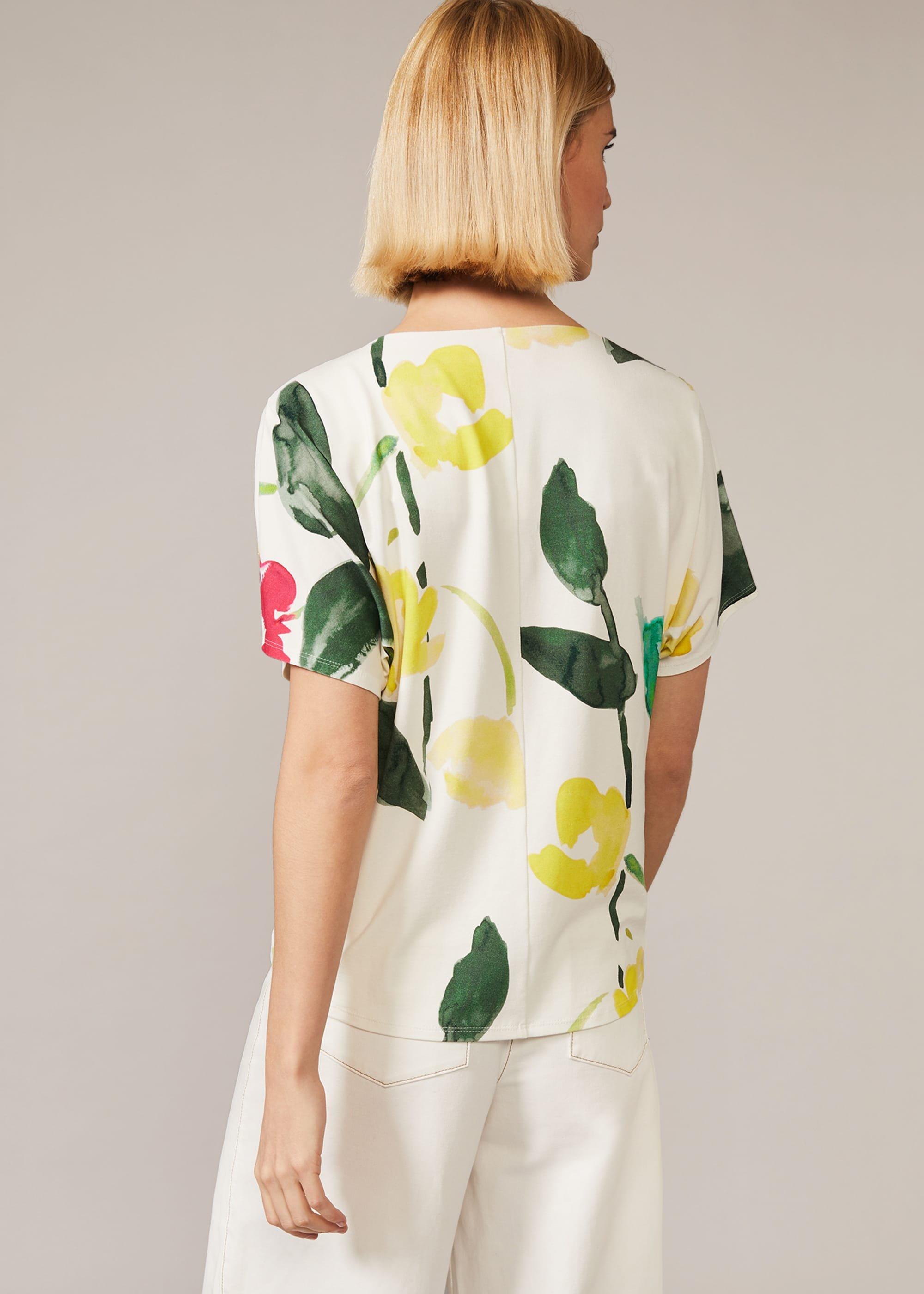 Raisa Floral Cowl Neck Top