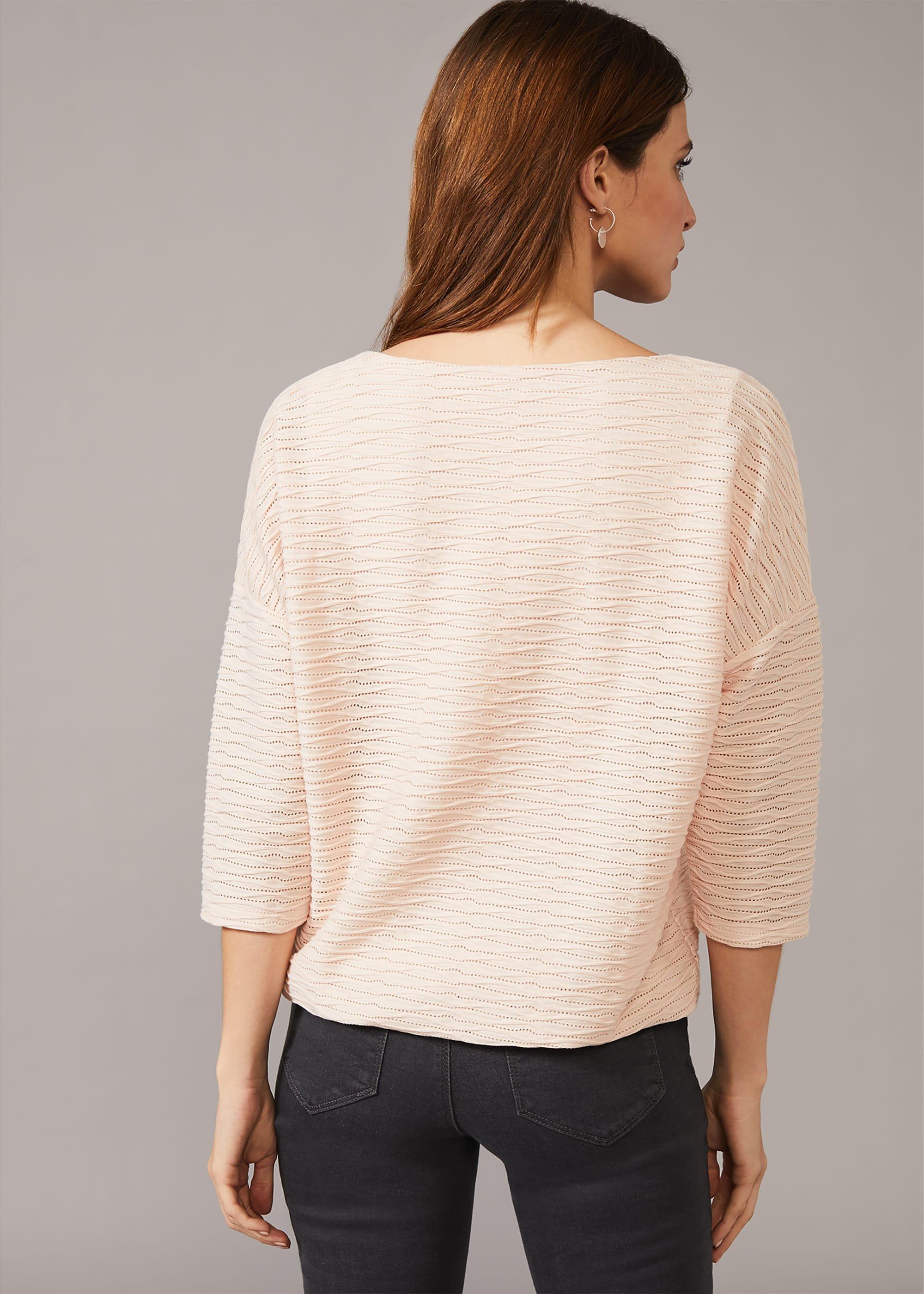 Elle Textured Bubble Hem Top