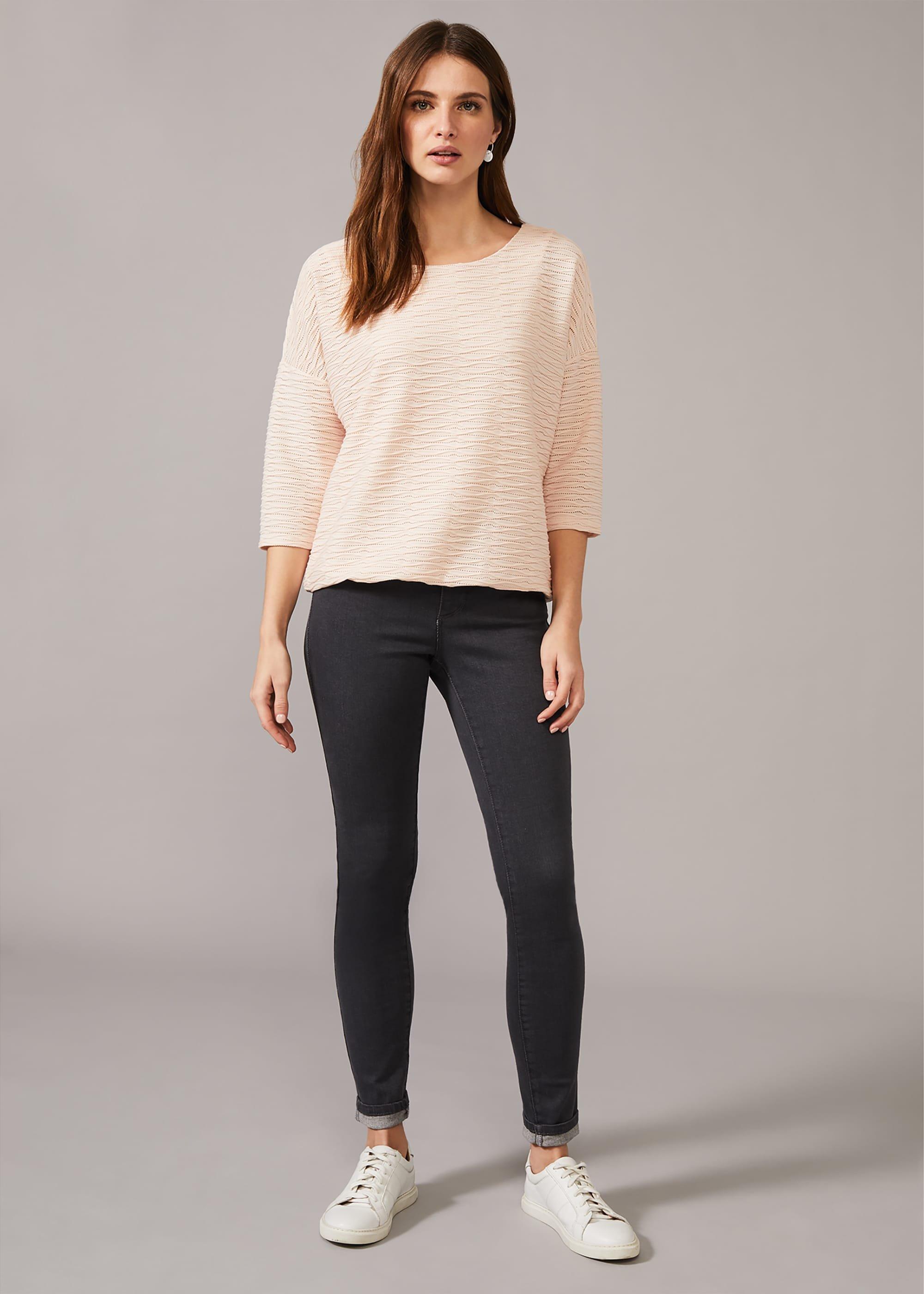 Elle Textured Bubble Hem Top