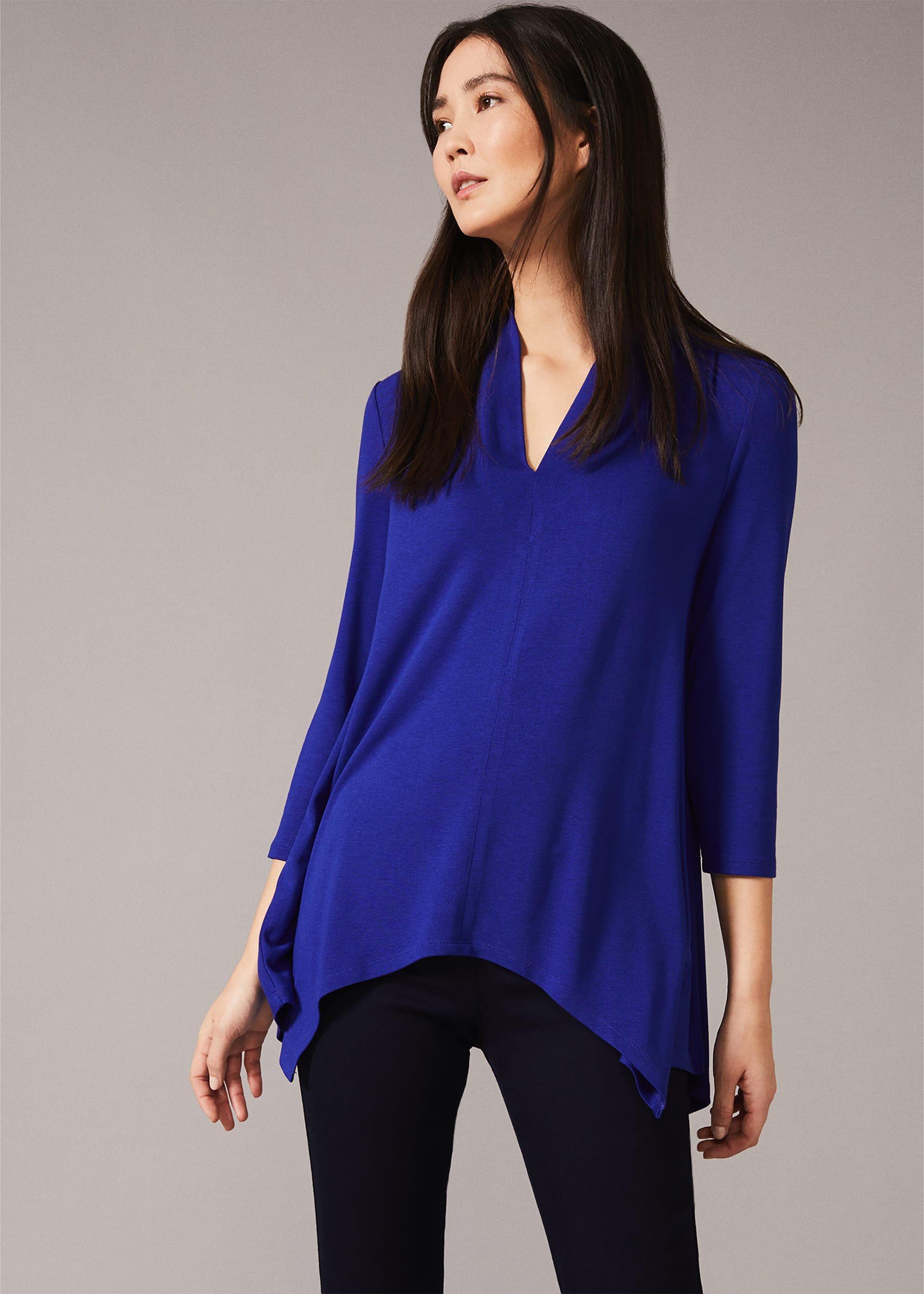 Chrissie V-Neck Swing Top