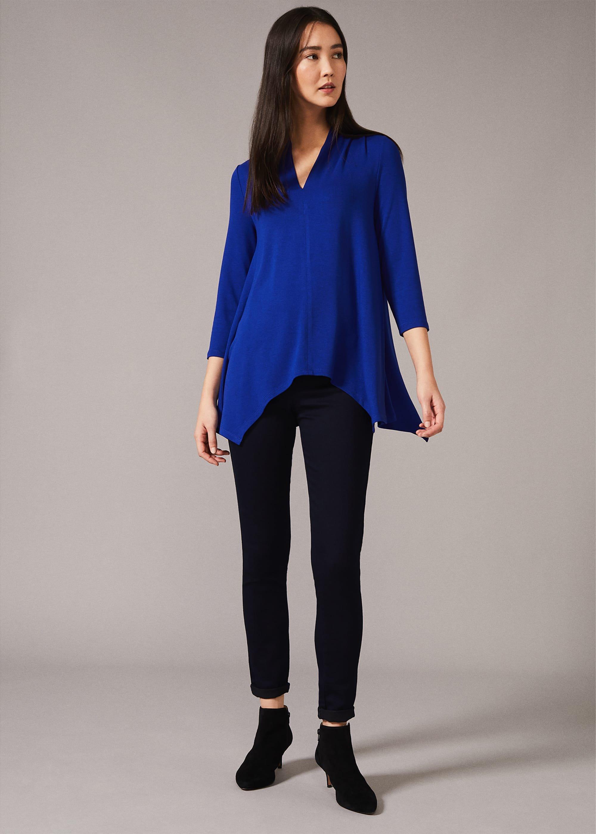 Chrissie V-Neck Swing Top