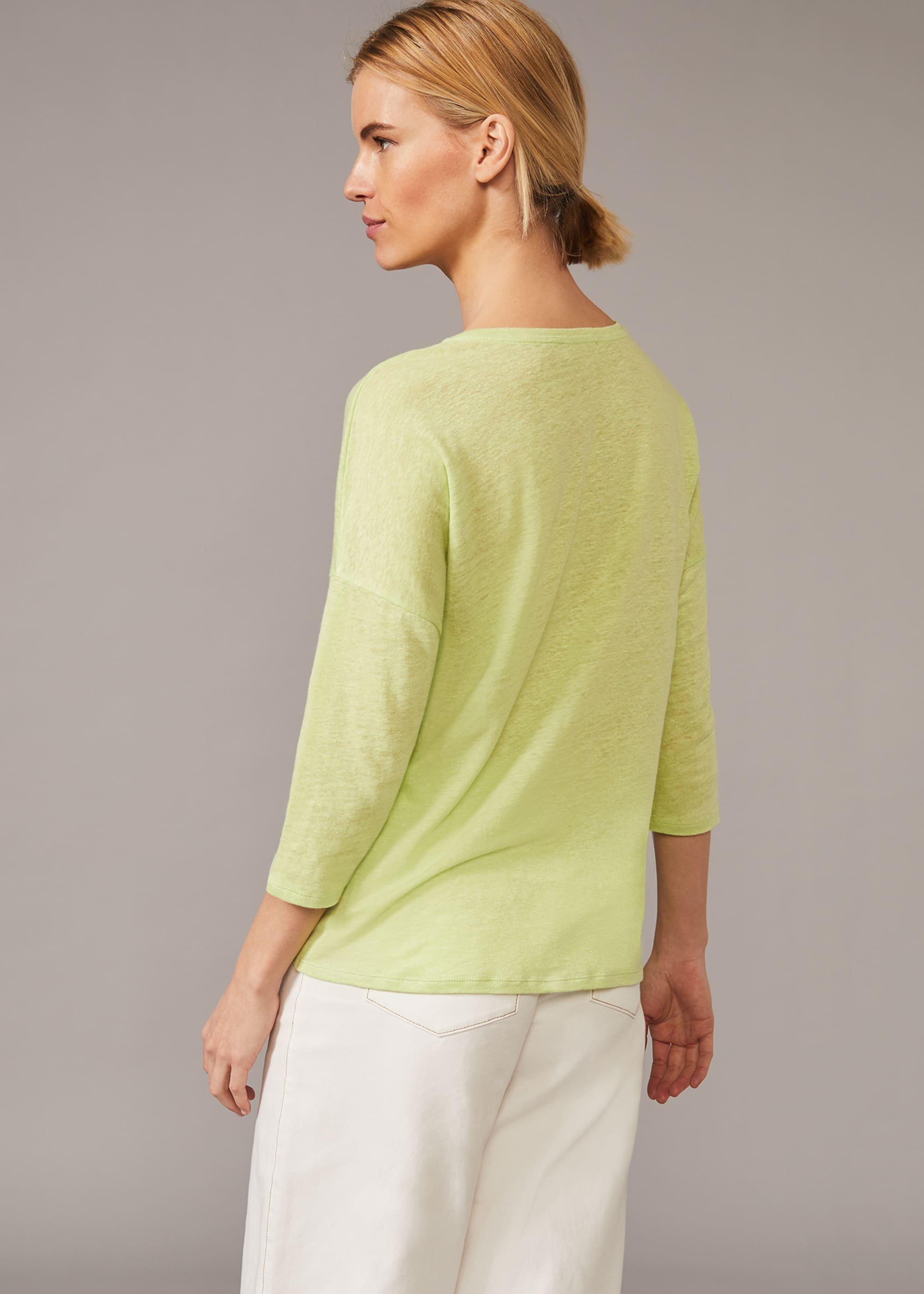 Catrina Twist Hem Linen Top