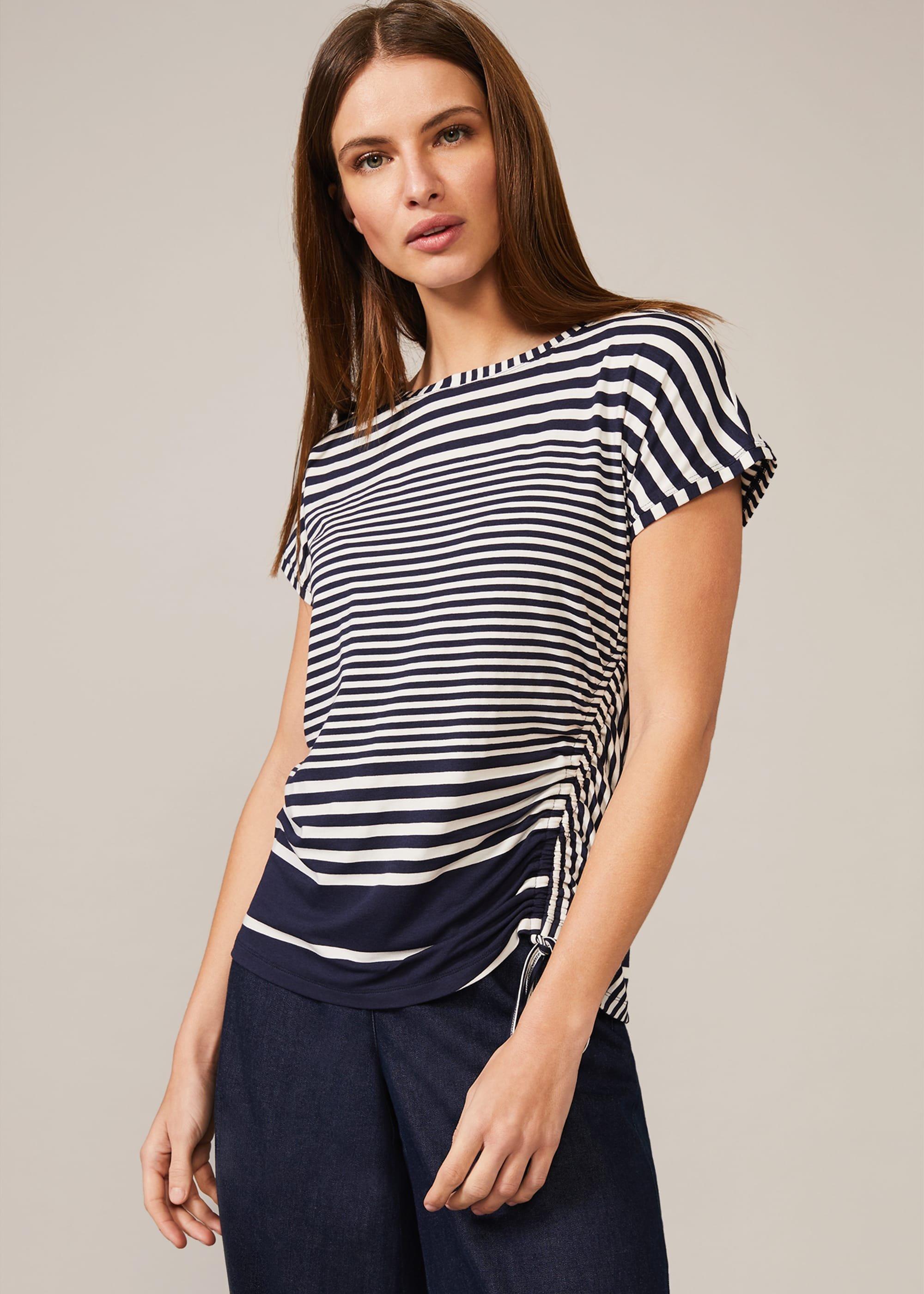 Jinny Cutabout Stripe Top