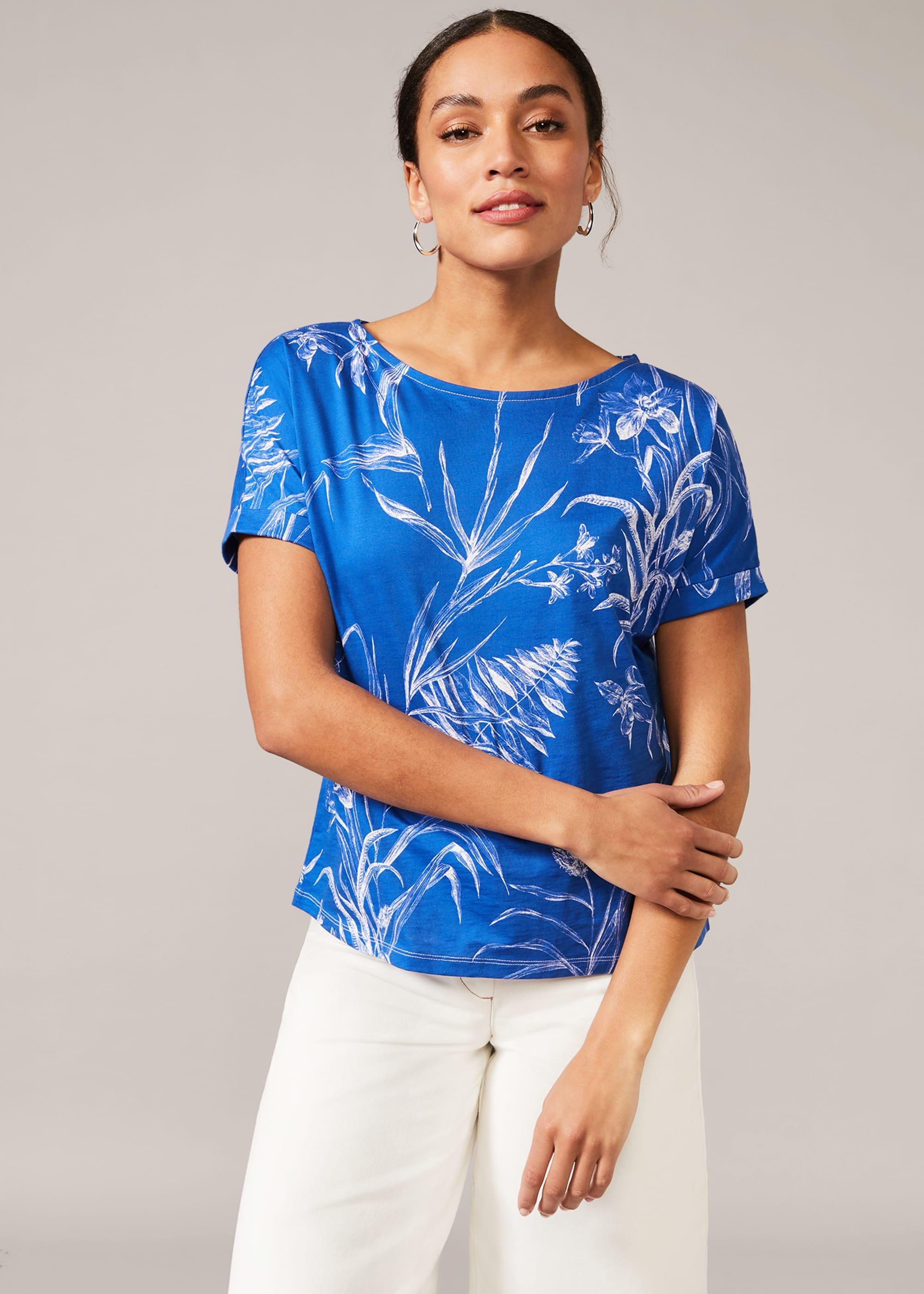 Anwen Floral Cotton Top