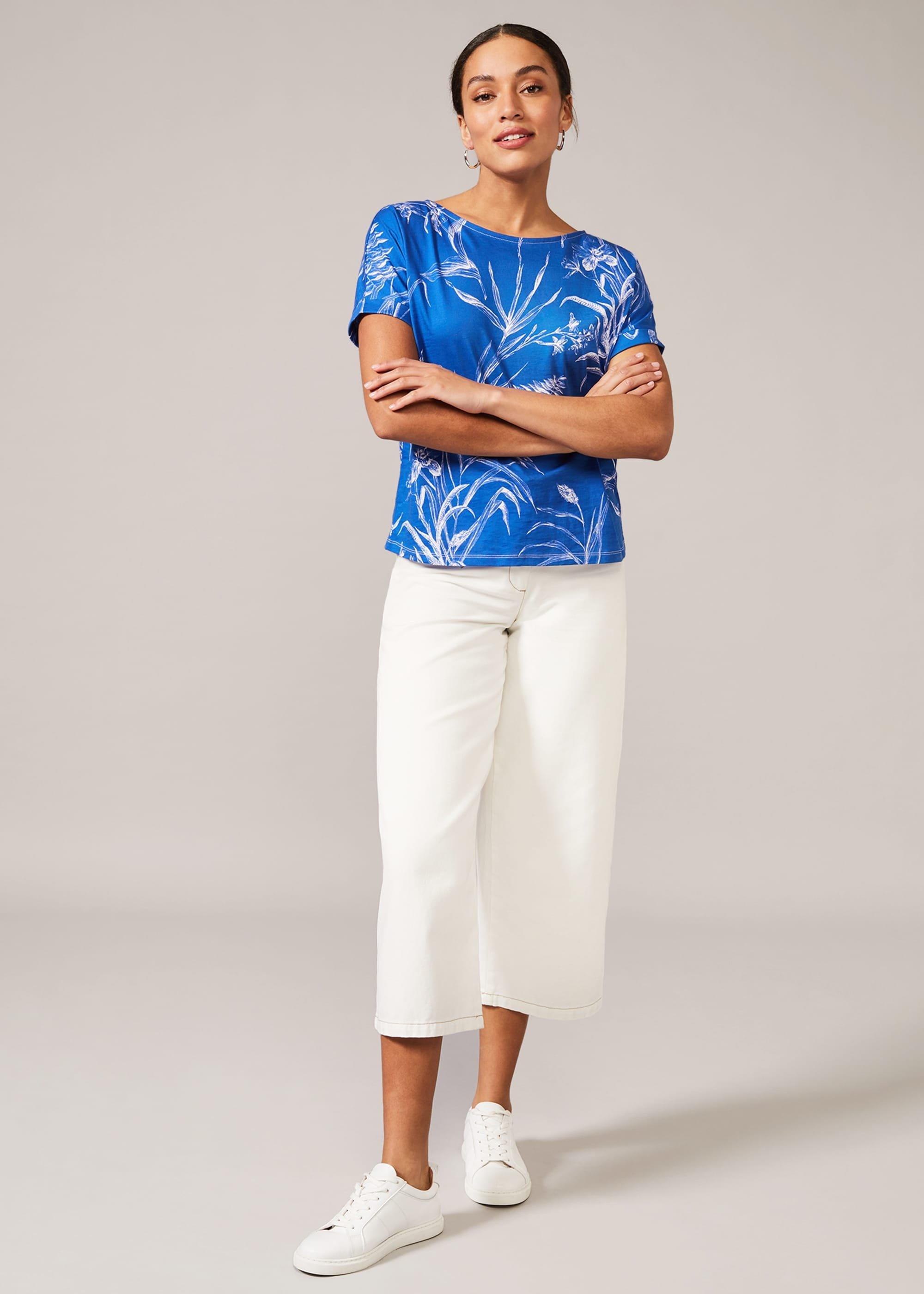 Anwen Floral Cotton Top