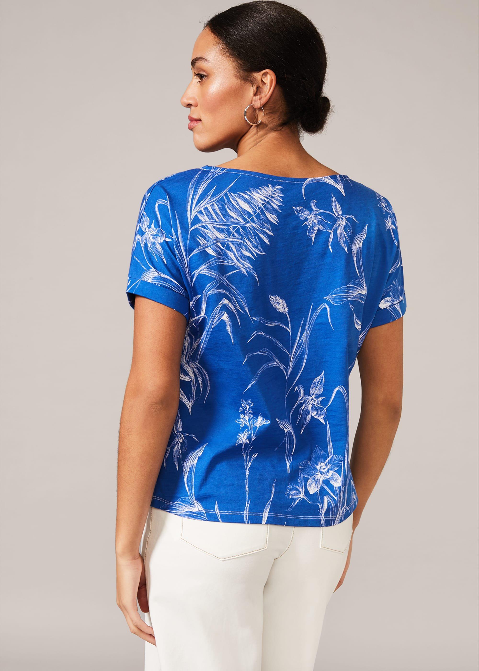 Anwen Floral Cotton Top