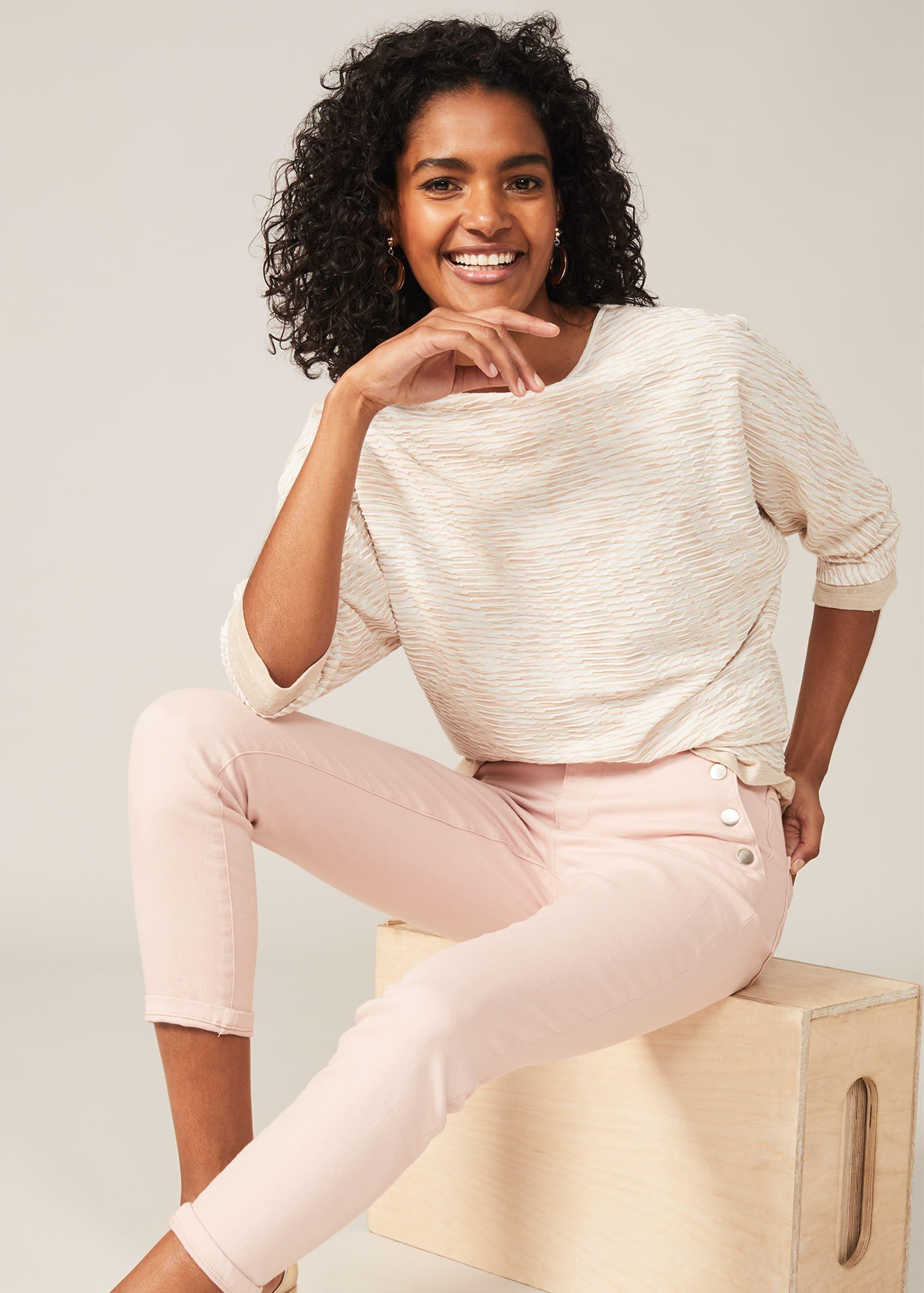 Agne Textured Wave Top