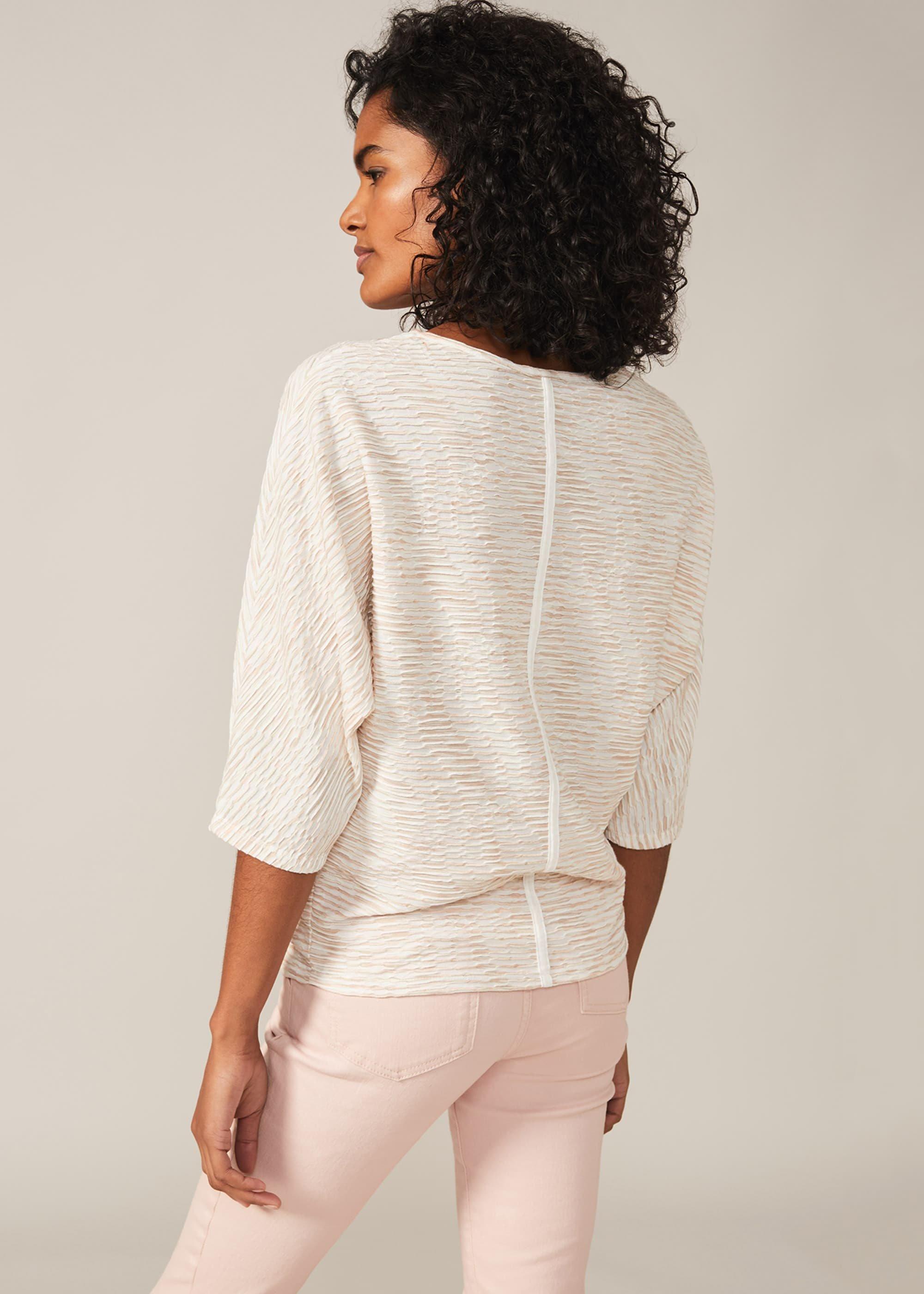 Agne Textured Wave Top