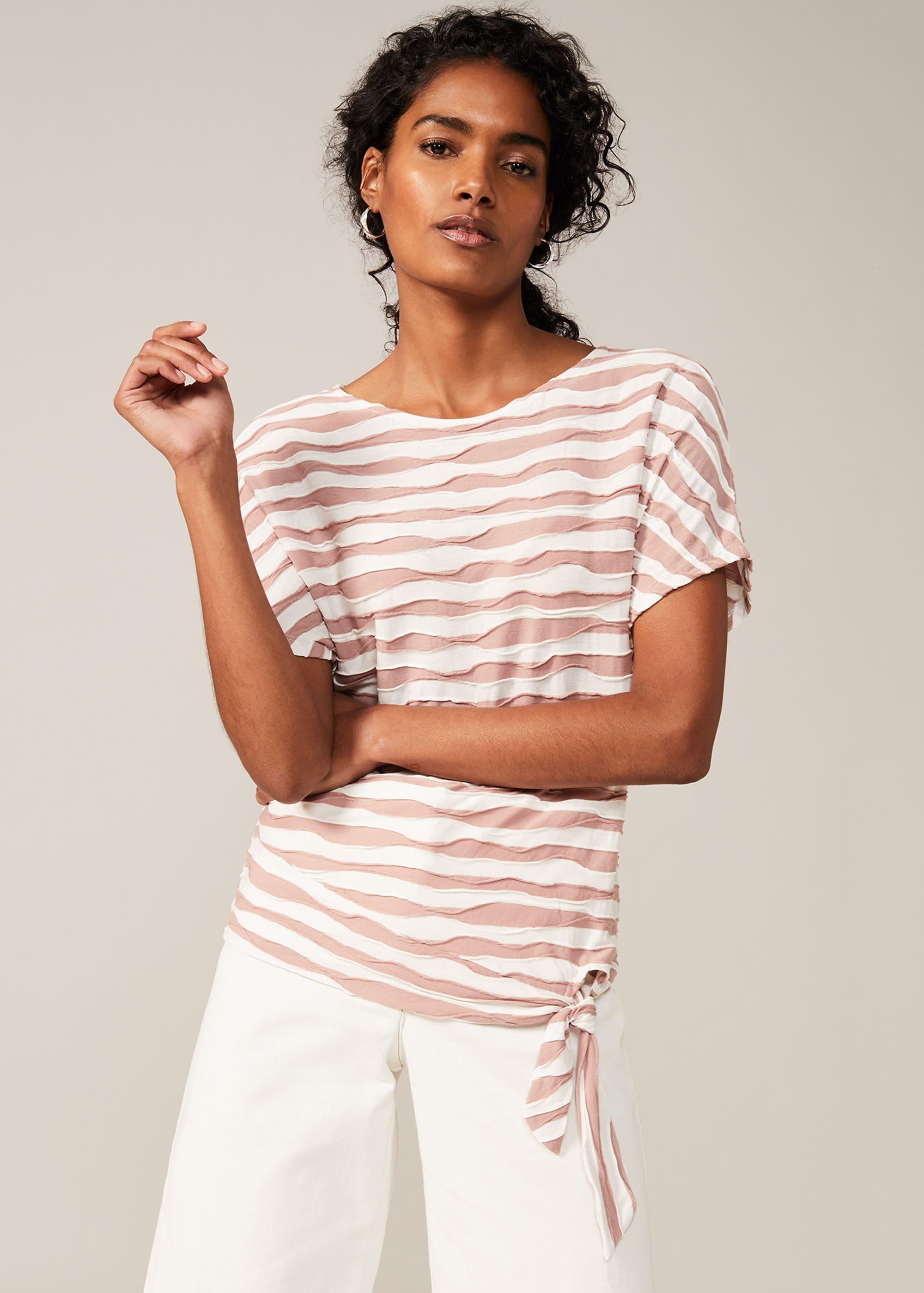 Shaughna Ripple Stripe Top